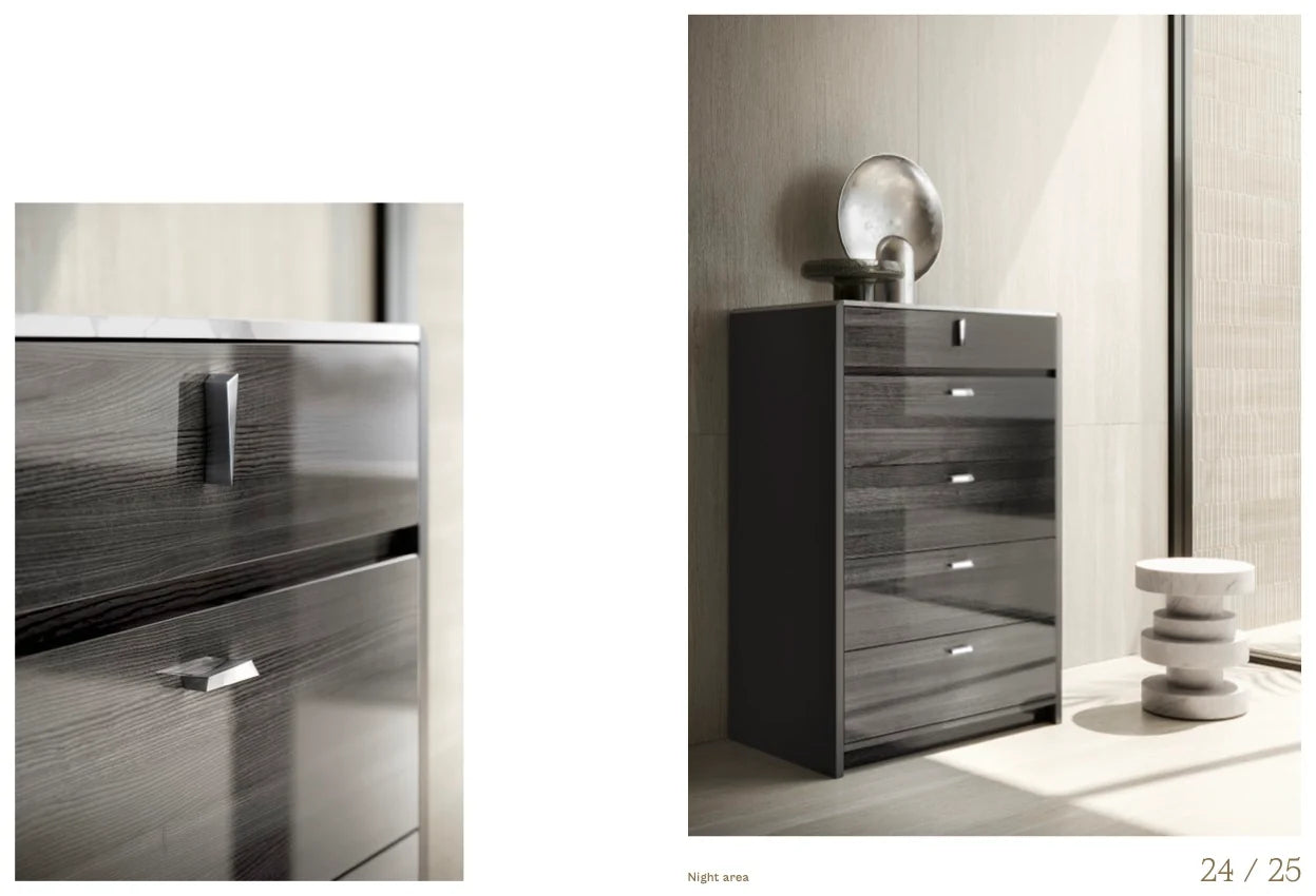 Luxury Modern Vulcano Bedroom Set European Style for Villa