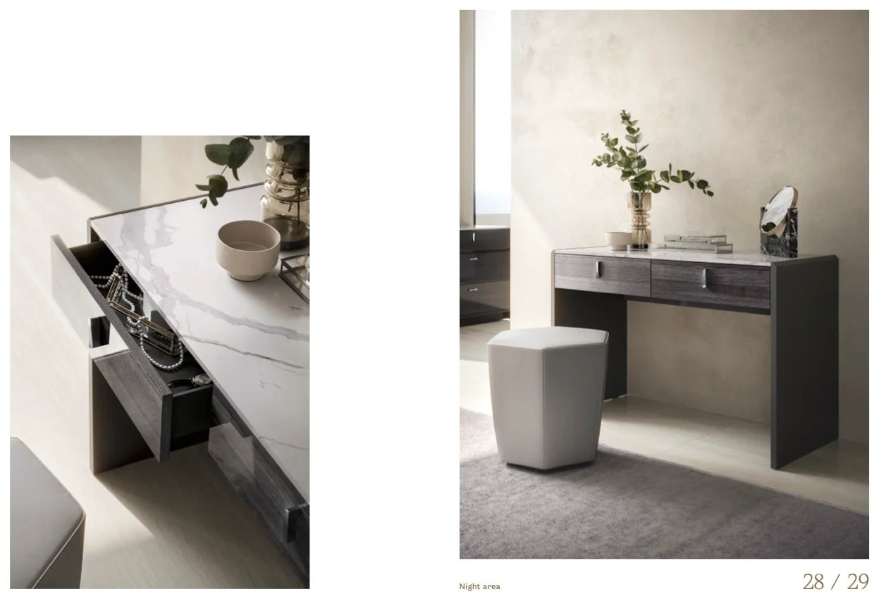 Luxury Modern Vulcano Bedroom Set European Style for Villa