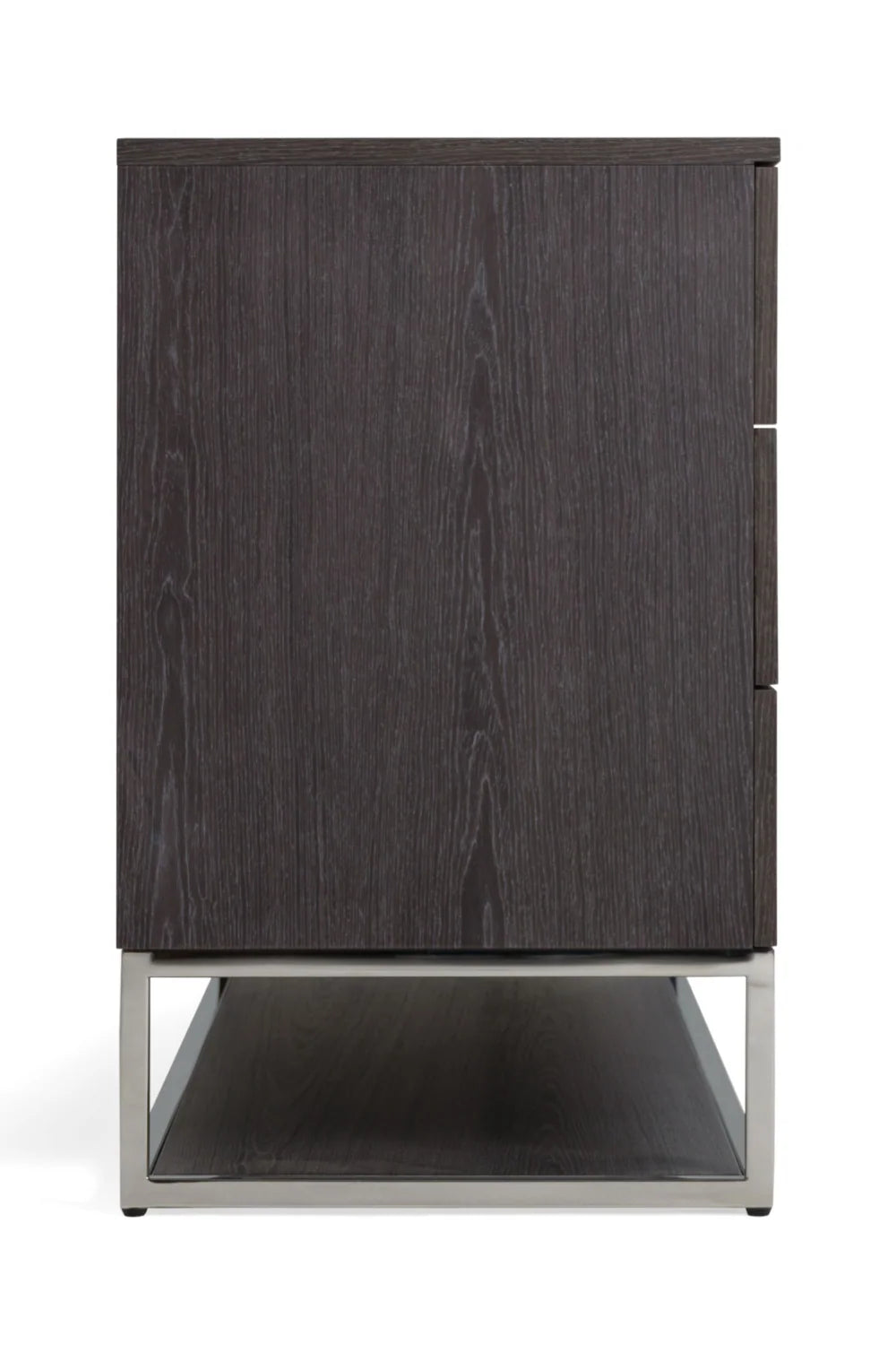 Luxury Modern Walnut 3-Drawer Dresser European Style for Villa