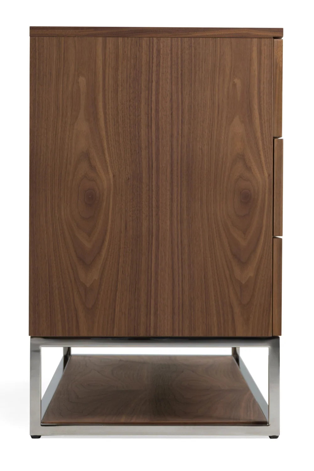 Luxury Modern Walnut 3-Drawer Dresser European Style for Villa