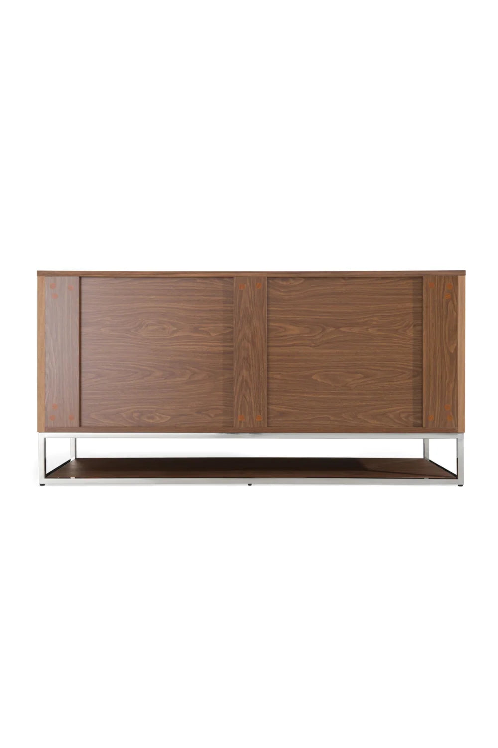 Luxury Modern Walnut 3-Drawer Dresser European Style for Villa