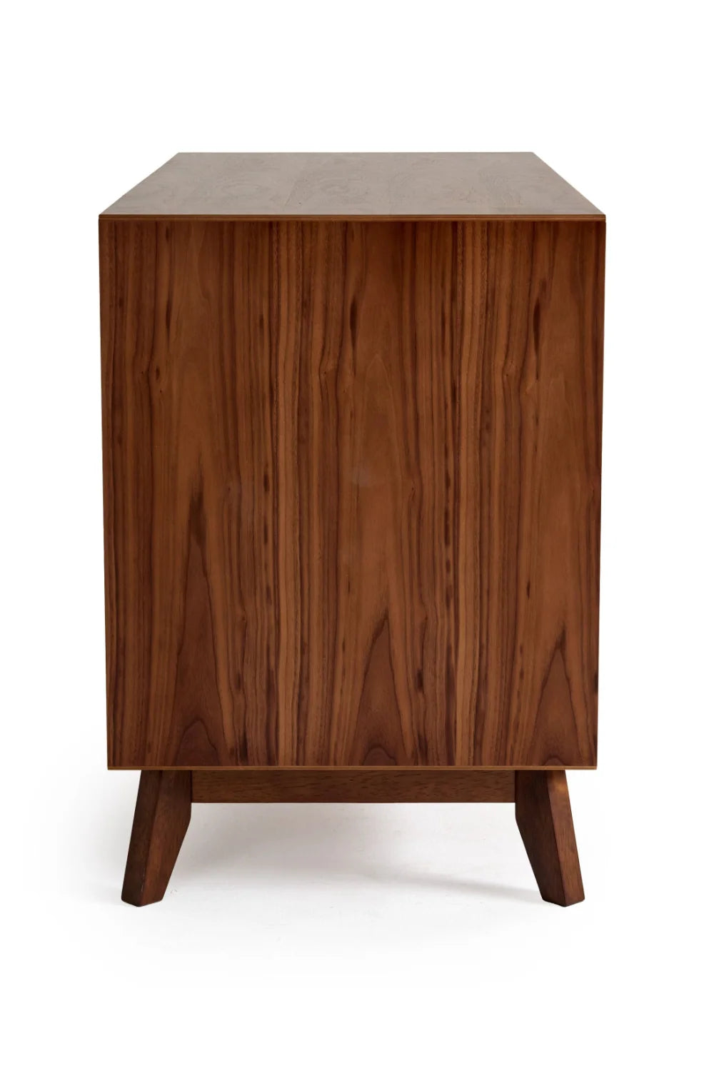 Luxury Modern Walnut 6-Drawer Dresser European Style for Villa