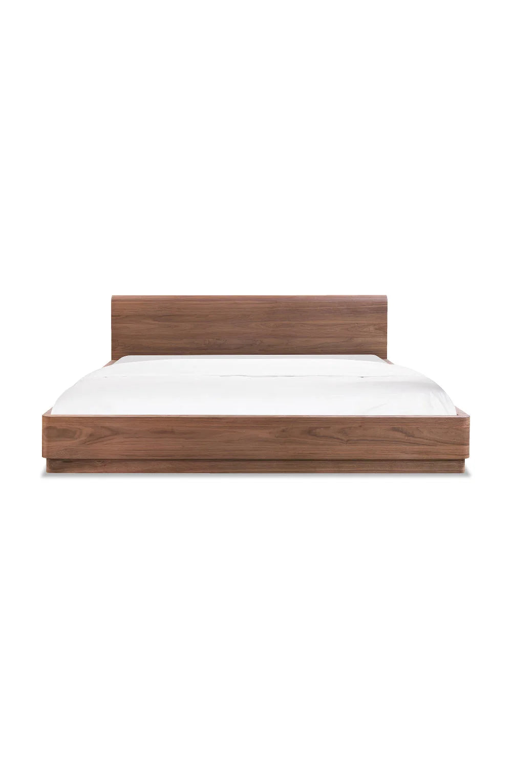 Luxury Modern Walnut Bed European Style for Villa