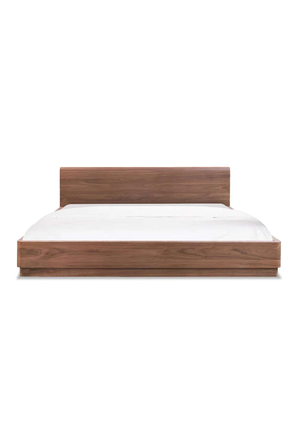 Luxury Modern Walnut Bed European Style for Villa