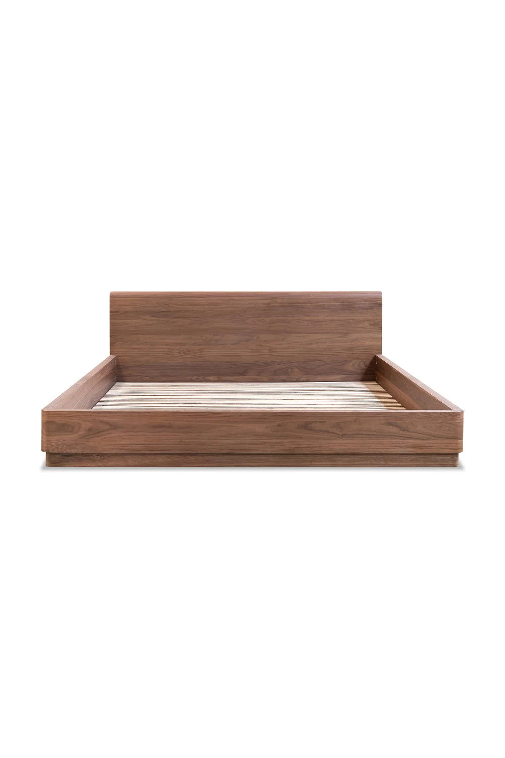 Luxury Modern Walnut Bed European Style for Villa