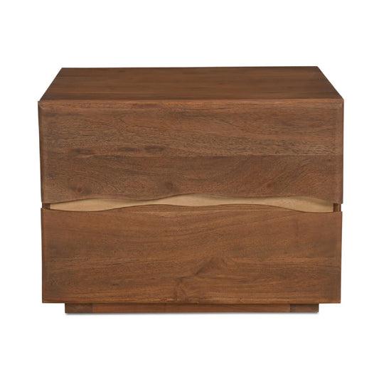 Luxury Modern Watson 2-Drawer Nightstand European Style for Villa
