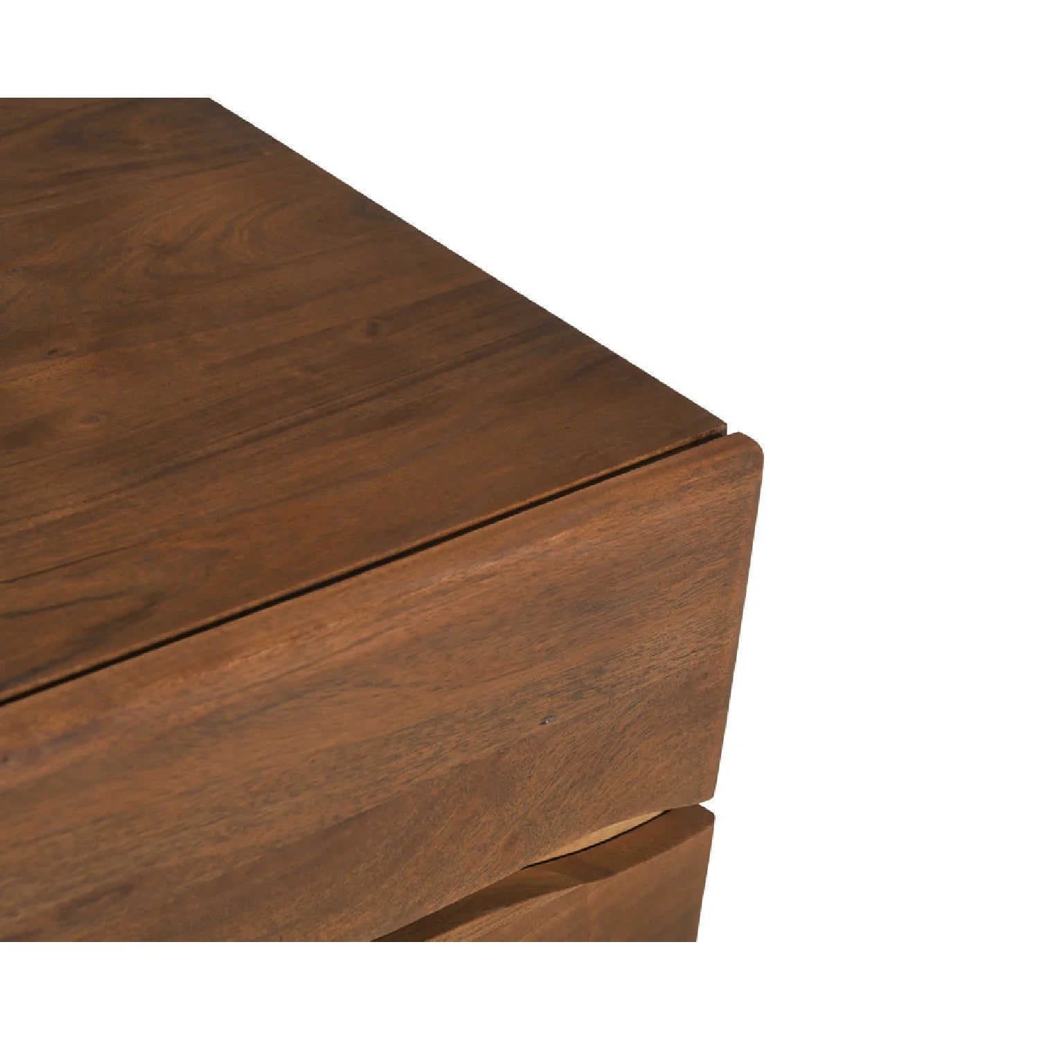 Luxury Modern Watson 2-Drawer Nightstand European Style for Villa