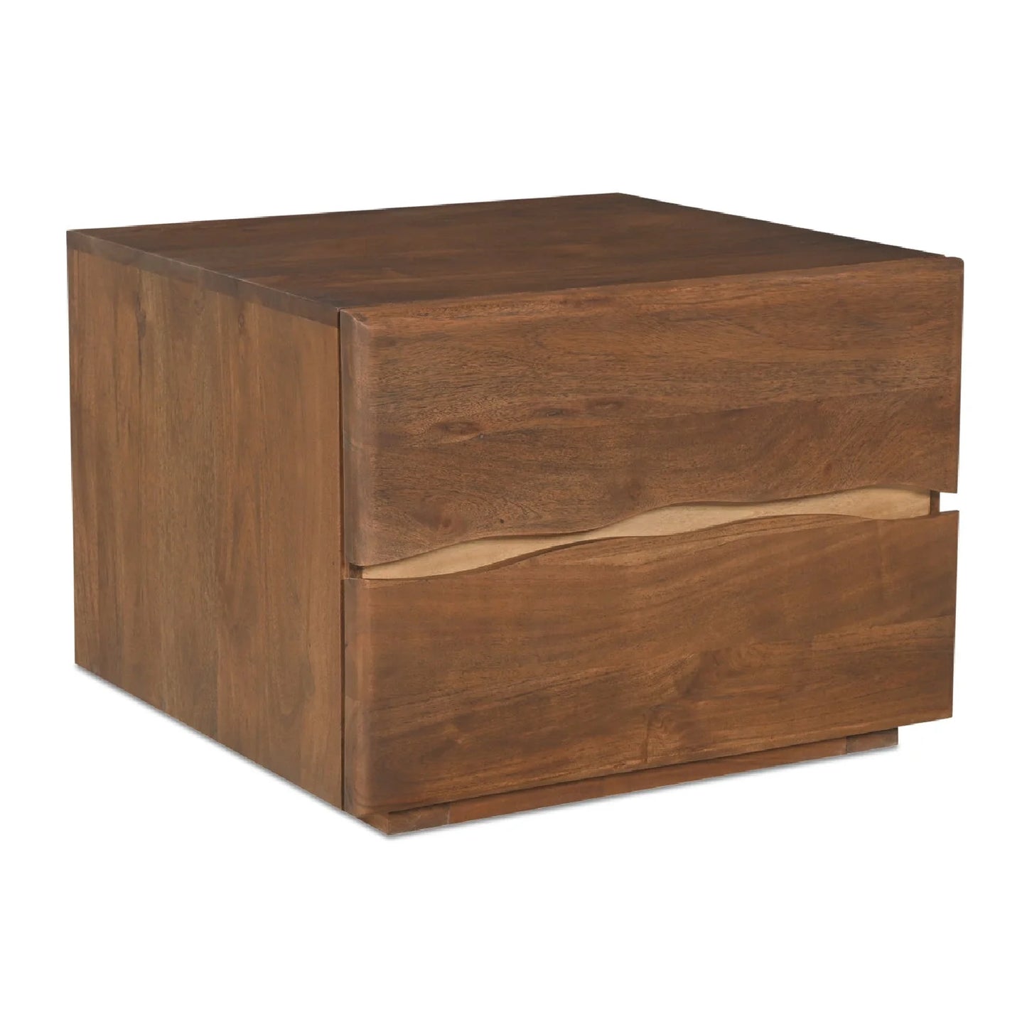 Luxury Modern Watson 2-Drawer Nightstand European Style for Villa