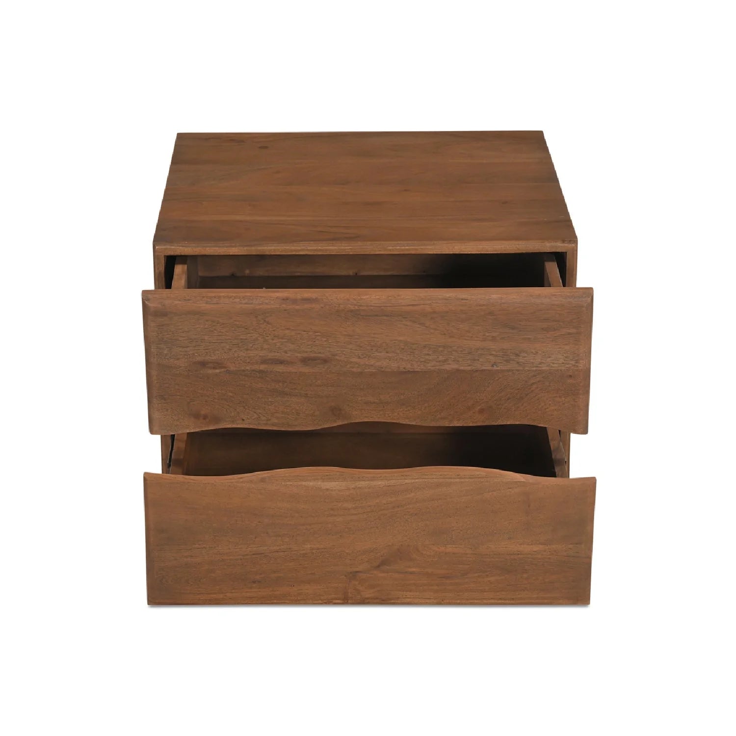 Luxury Modern Watson 2-Drawer Nightstand European Style for Villa
