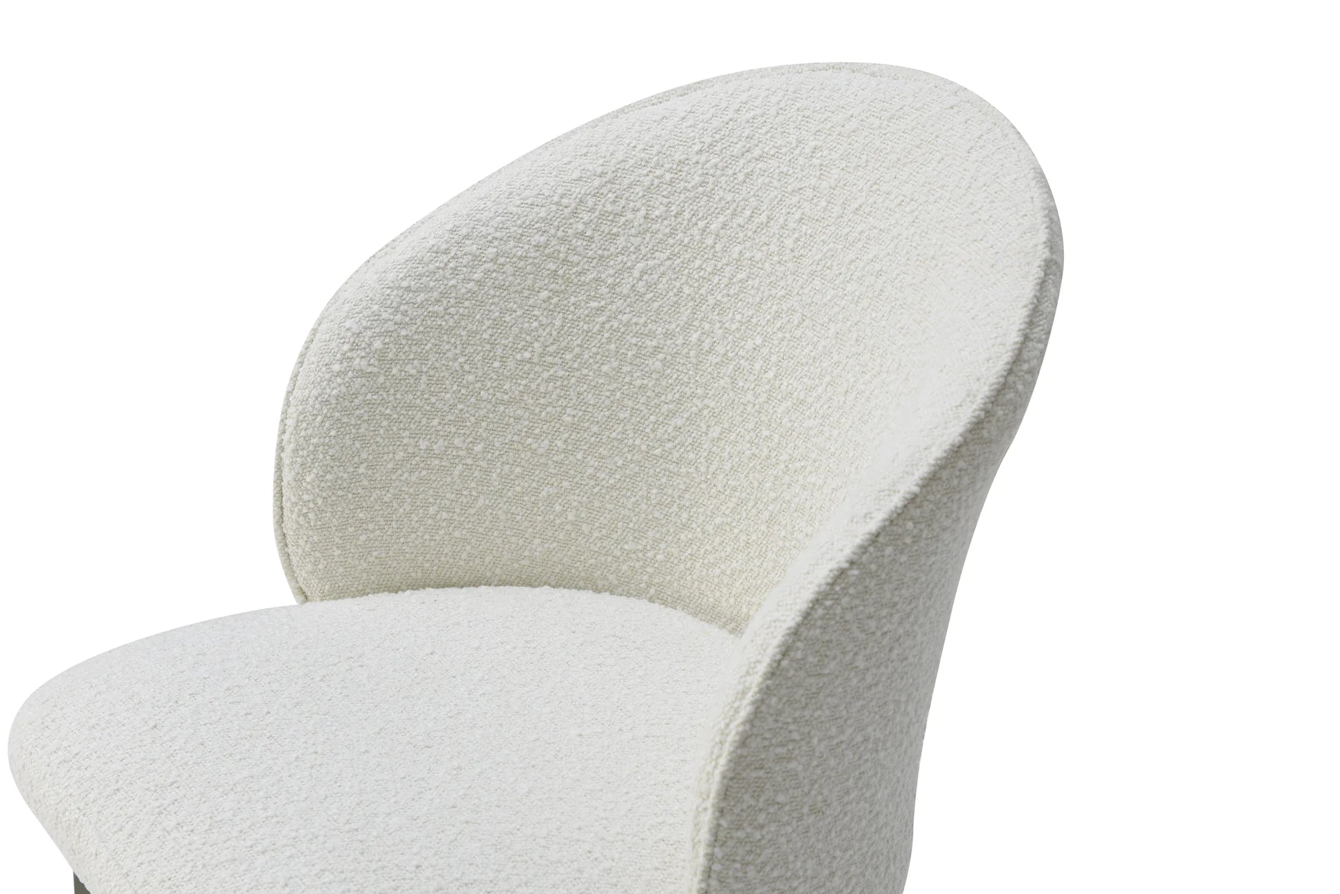 Luxury Modern Wave Dining Chair European Style for Villa