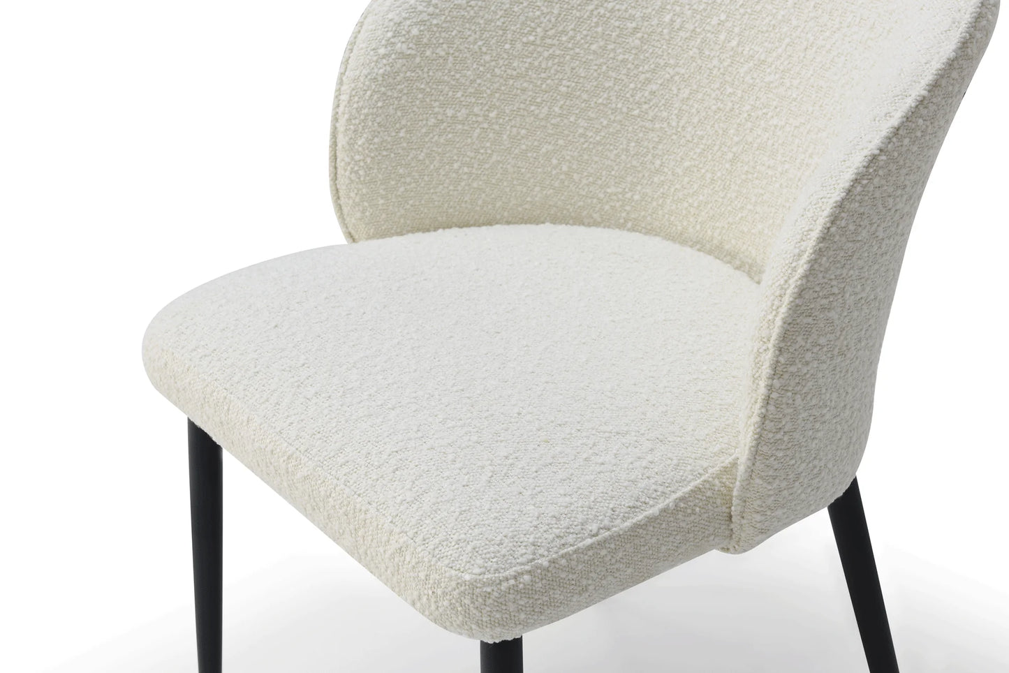 Luxury Modern Wave Dining Chair European Style for Villa