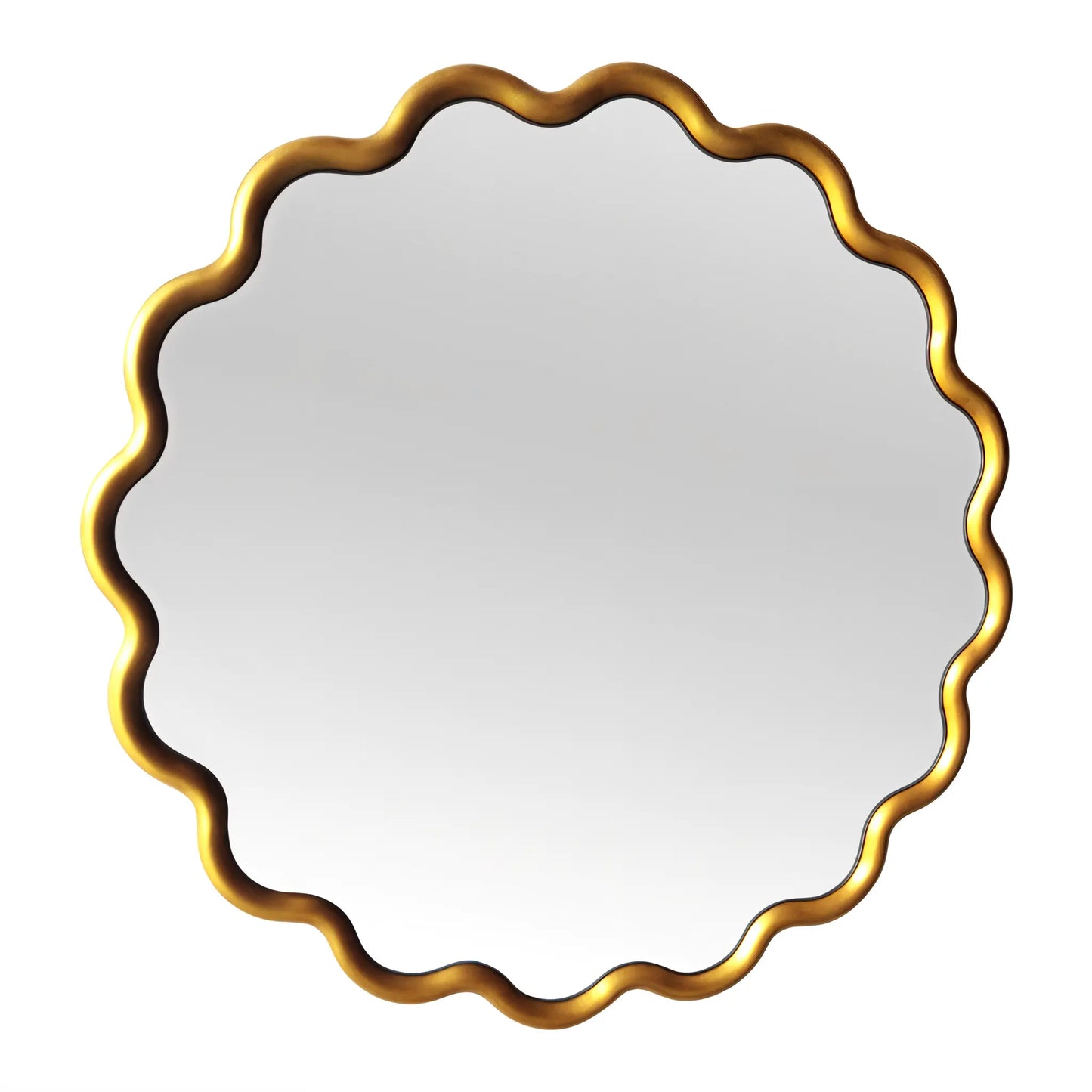 Luxury Modern Wave Mirror European Style for Villa