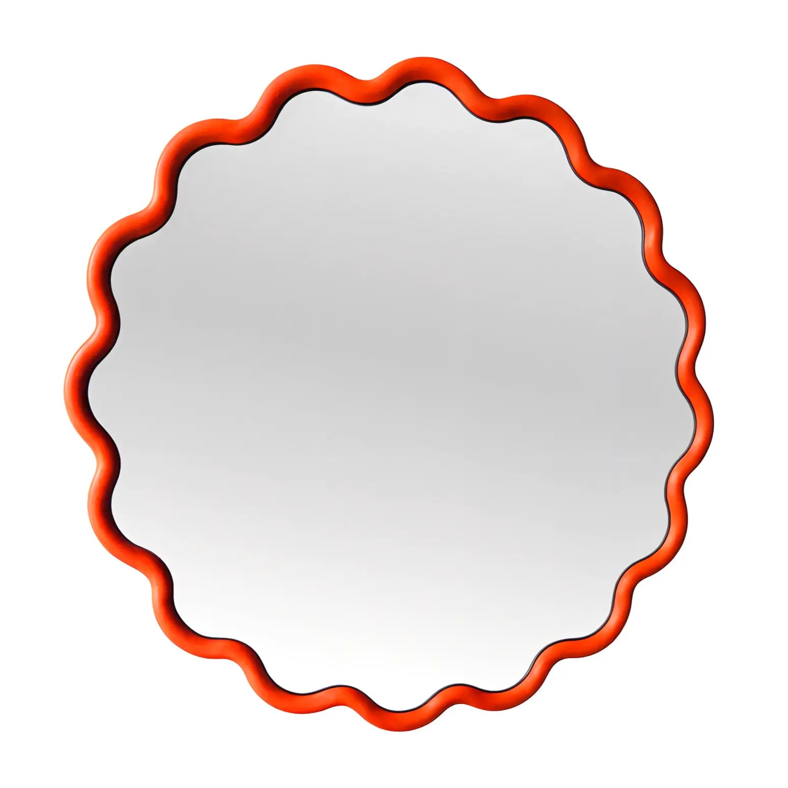 Luxury Modern Wave Mirror European Style for Villa