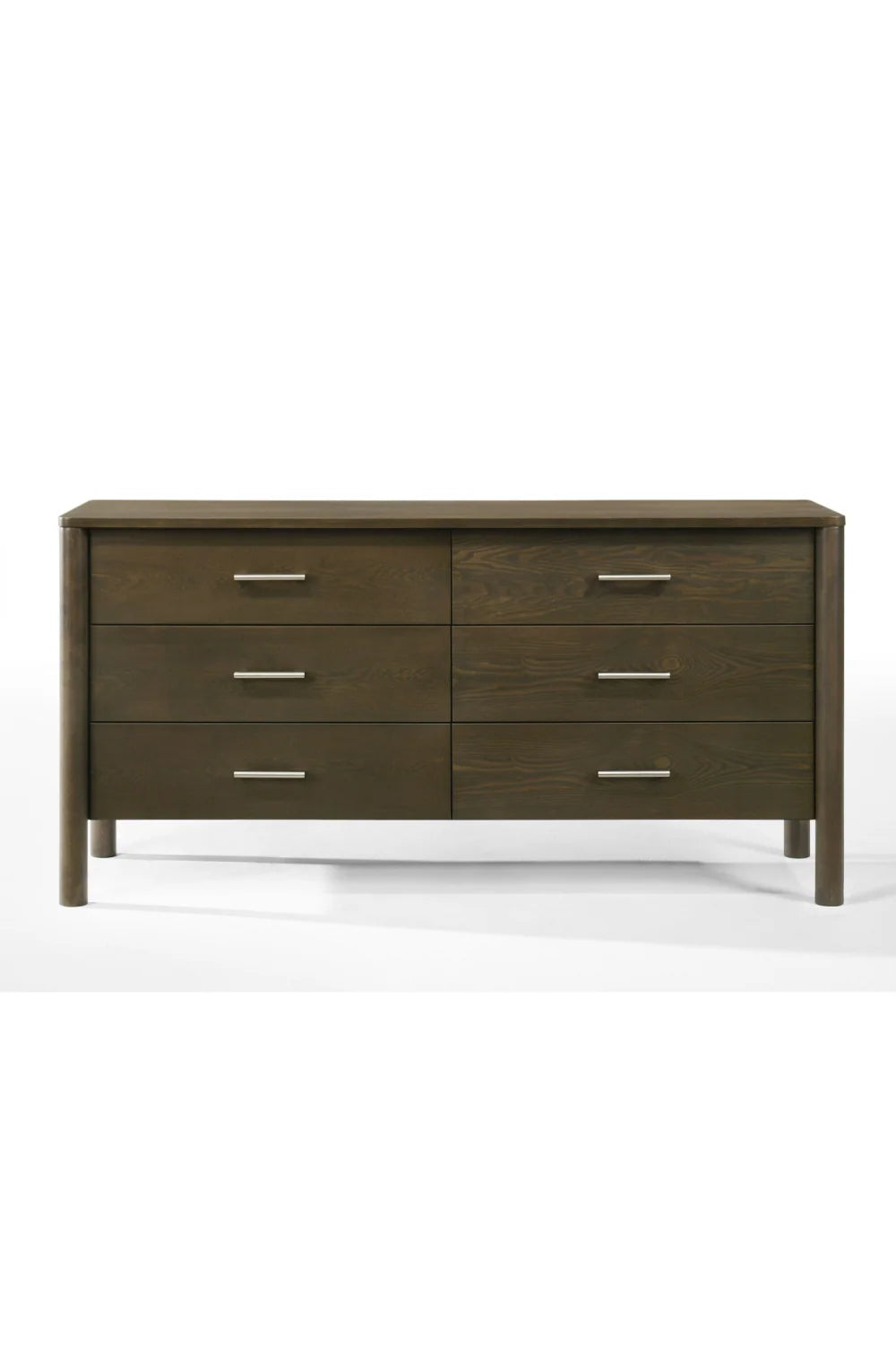 Luxury Modern Wenge 6-Drawer Dresser European Style for Villa