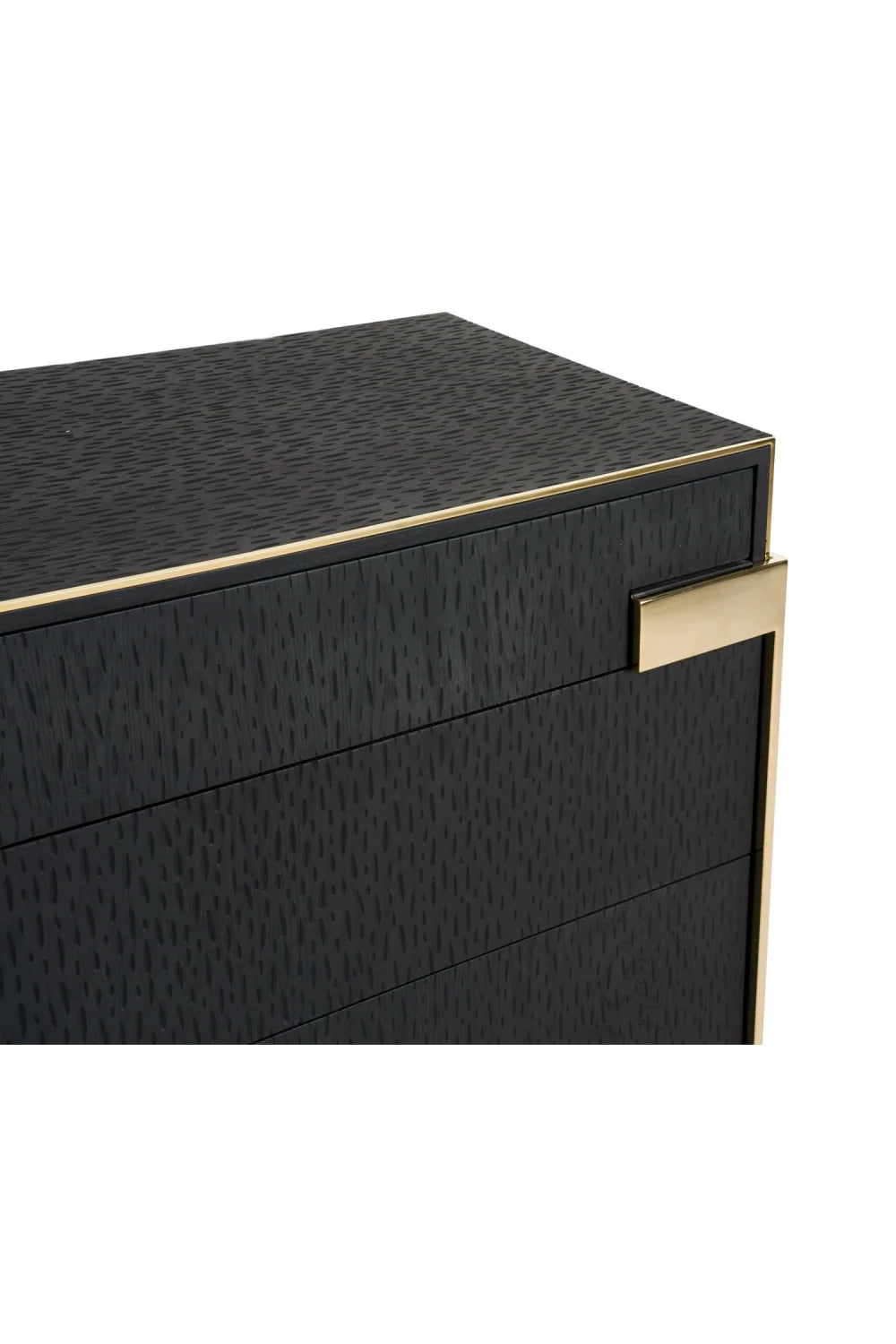 Luxury Modern Wenge Oak 6-Drawer Dresser European Style for Villa
