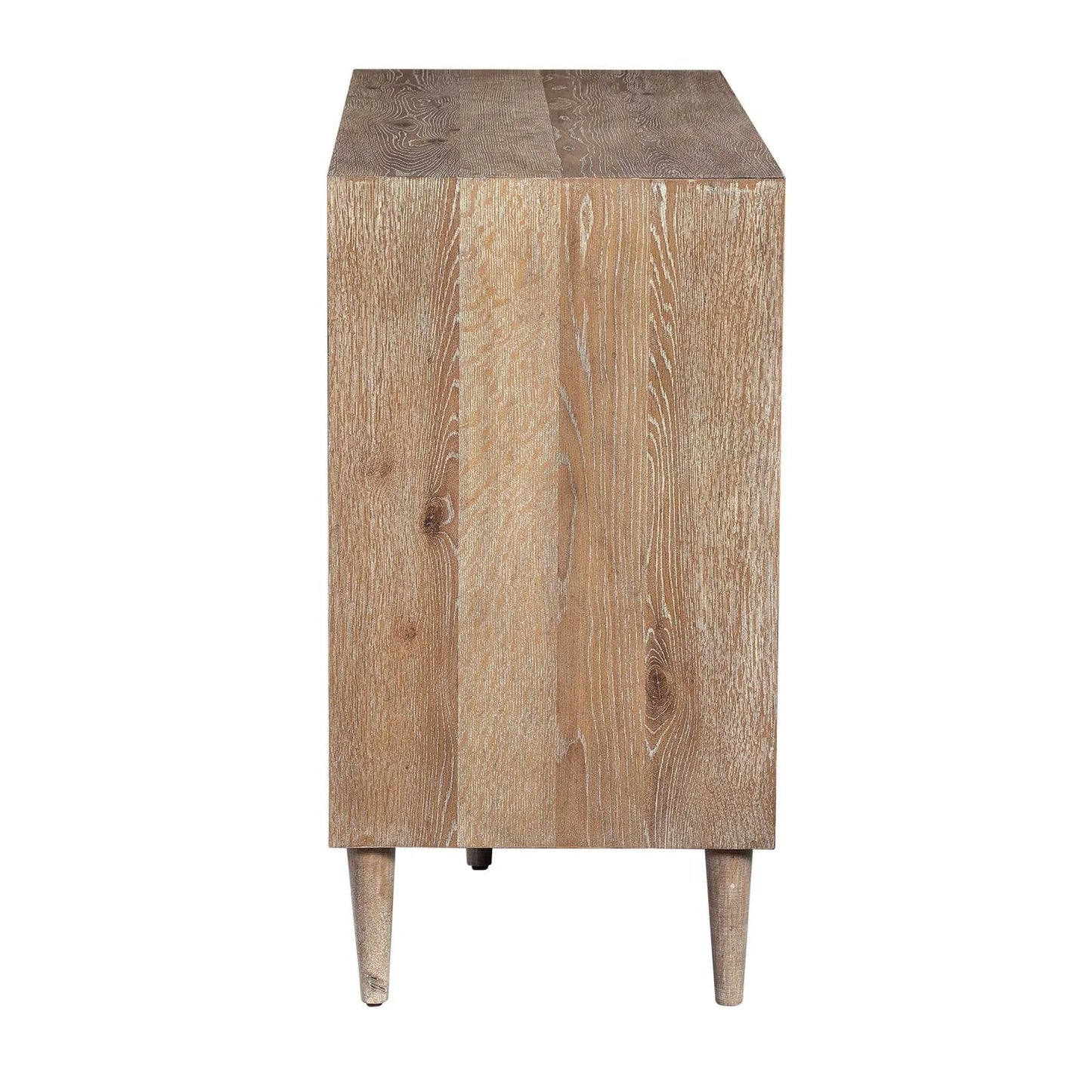 Luxury Modern White 4-Door Cabinet European Style for Villa