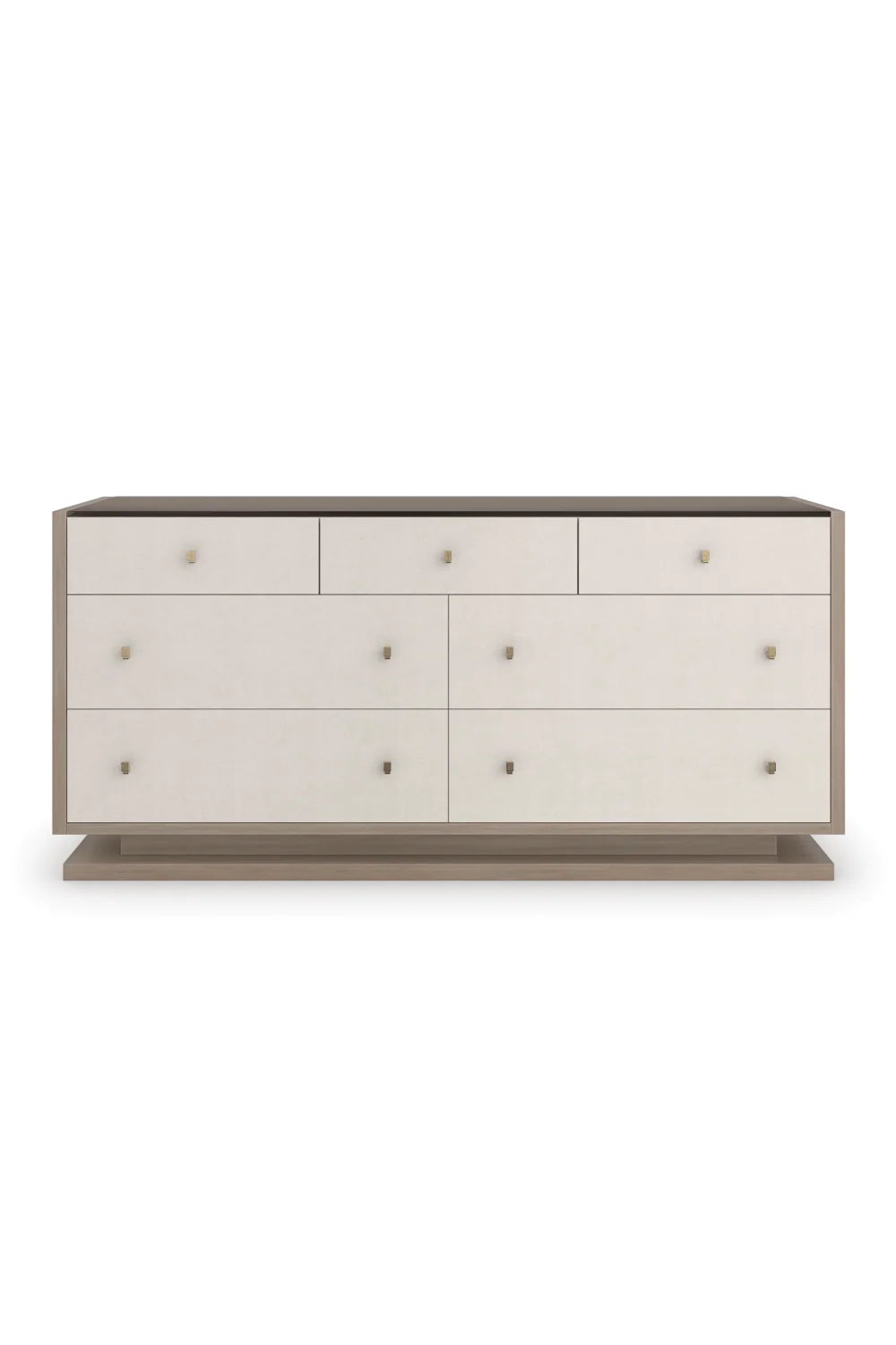 Luxury Modern White 7-Drawer Dresser European Style for Villa
