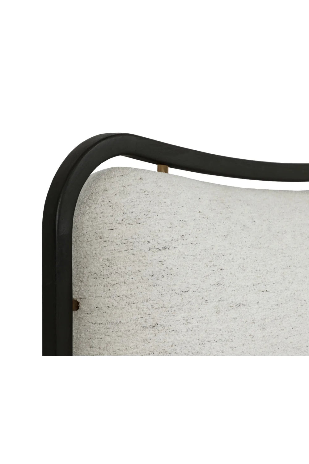 Luxury Modern White Boucle King Bed European Style for Villa