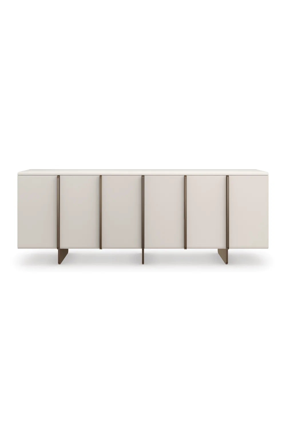 Luxury Modern White Credenza European Style for Villa
