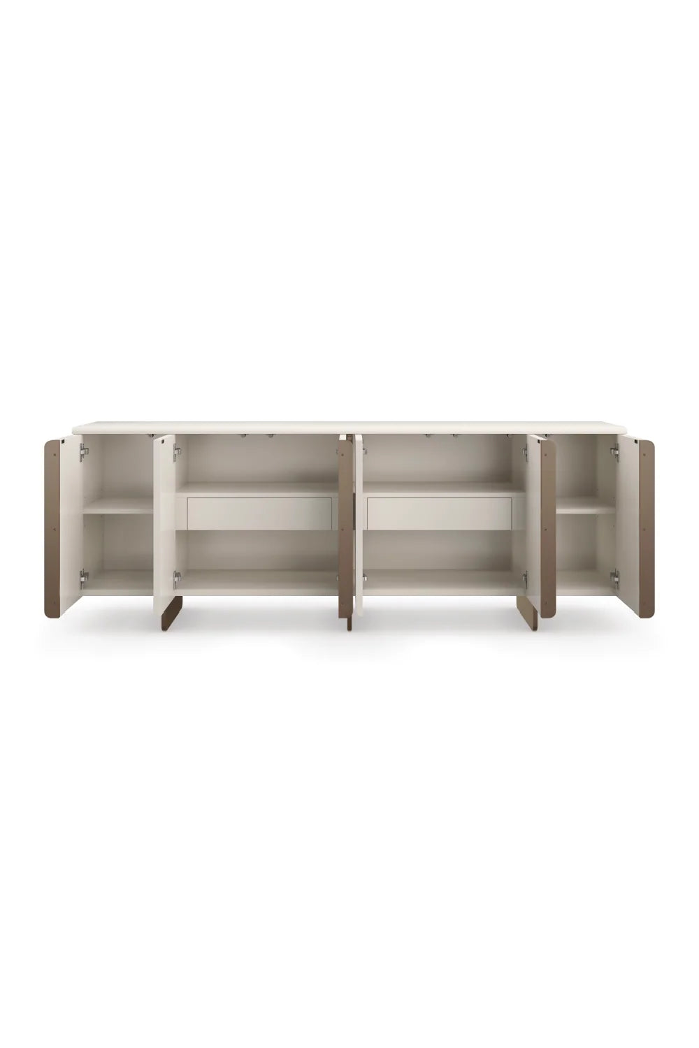 Luxury Modern White Credenza European Style for Villa