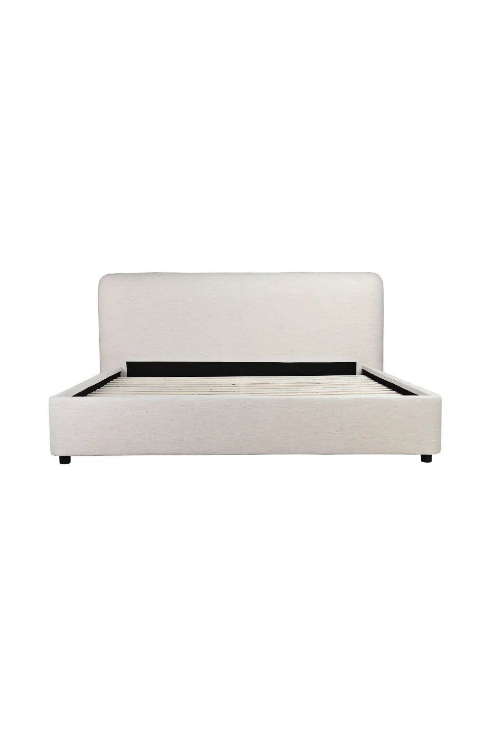 Luxury Modern White Linen Bed European Style for Villa