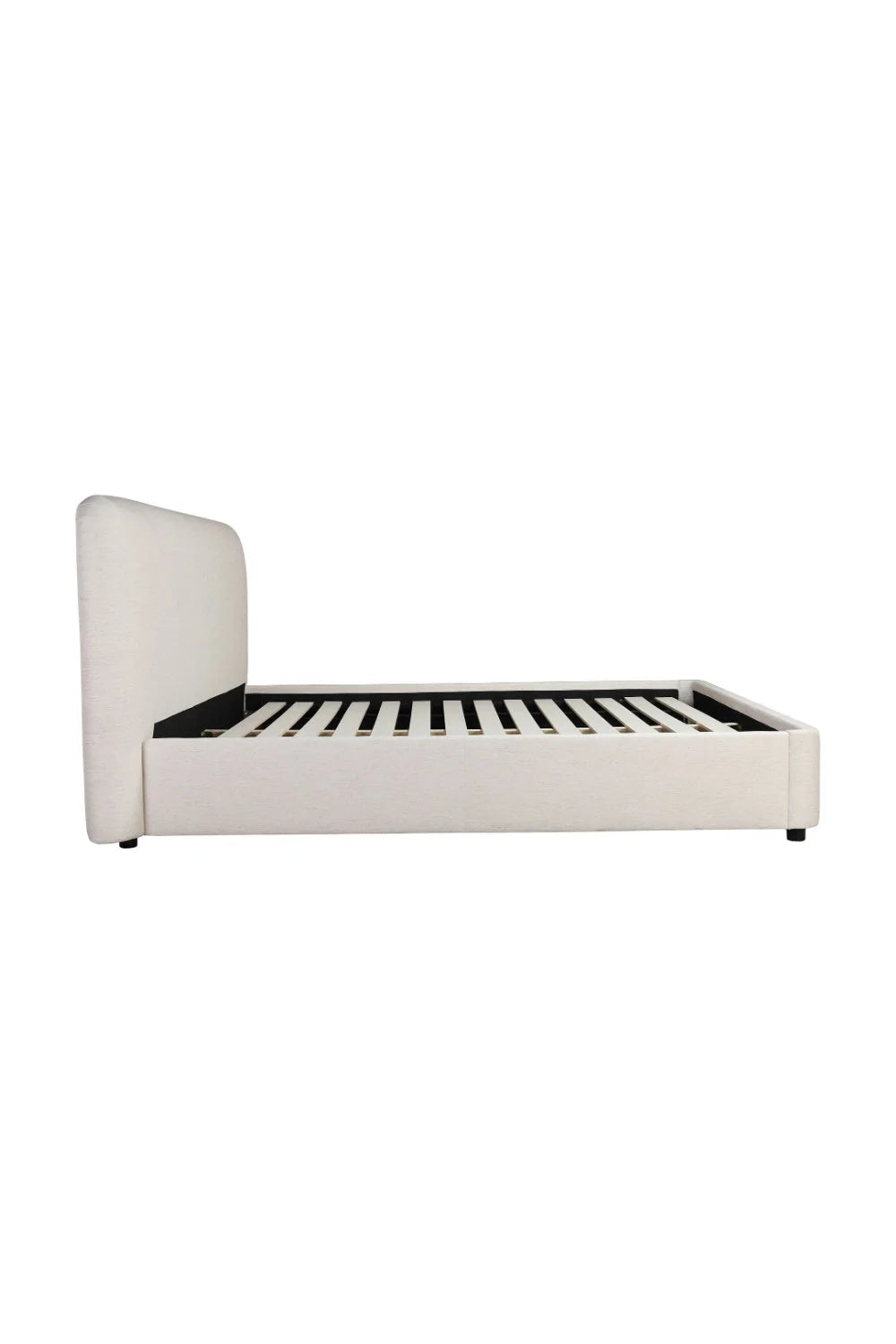 Luxury Modern White Linen Bed European Style for Villa