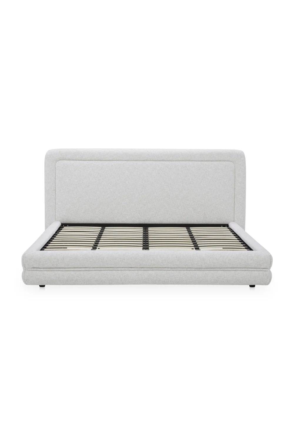 Luxury Modern White Tufted Bed European Style for Villa