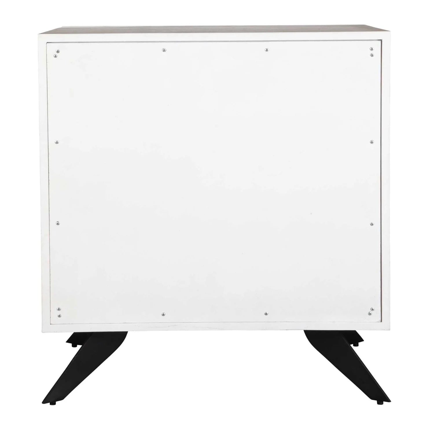 Luxury Modern White Wood 3-Drawer Chest European Style for Villa