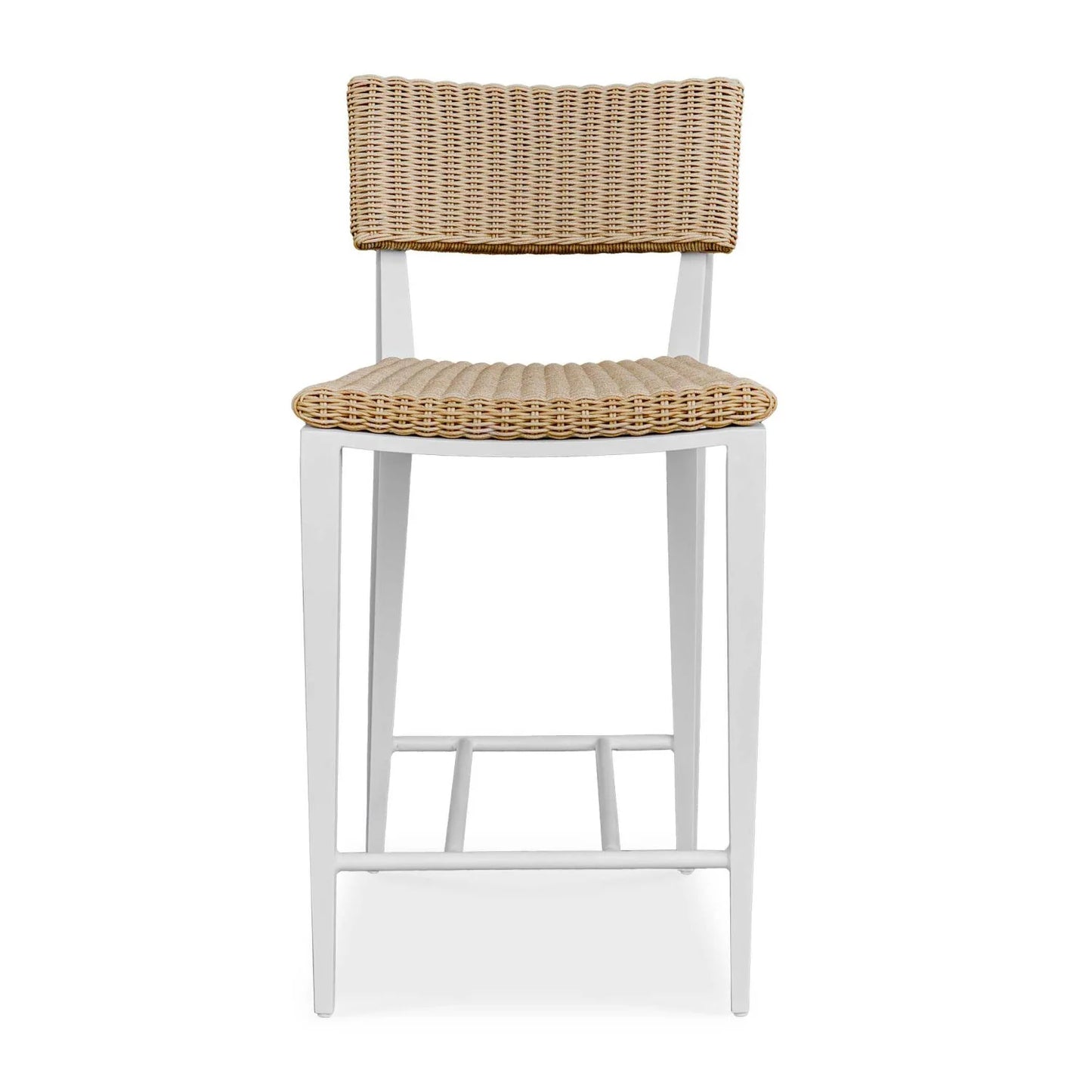 Luxury Modern Wicker Outdoor Counter Stool European Style for Villa