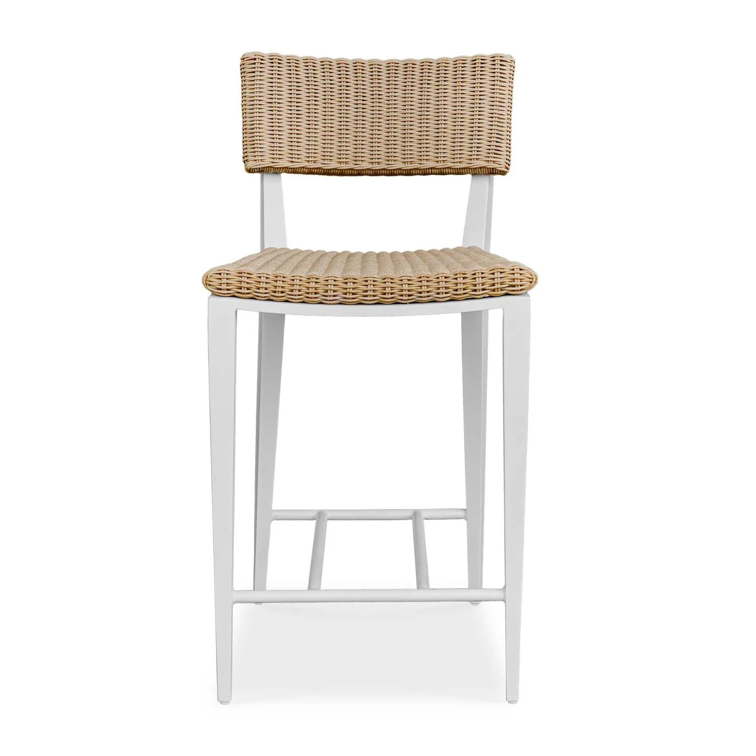 Luxury Modern Wicker Outdoor Counter Stool European Style for Villa