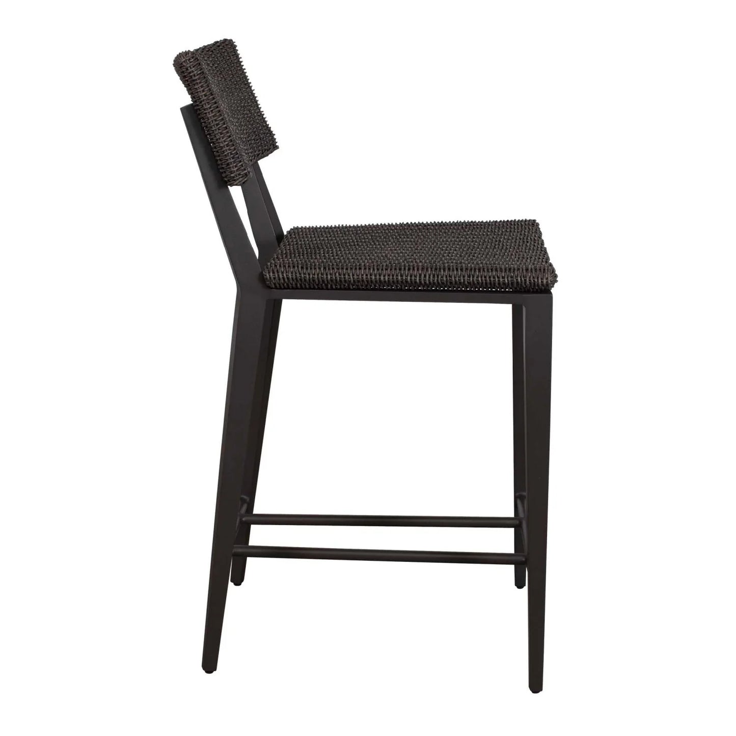 Luxury Modern Wicker Outdoor Counter Stool European Style for Villa