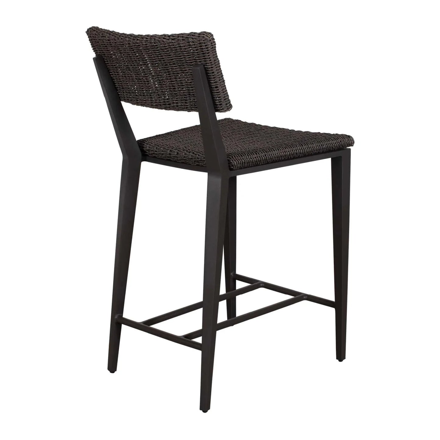 Luxury Modern Wicker Outdoor Counter Stool European Style for Villa