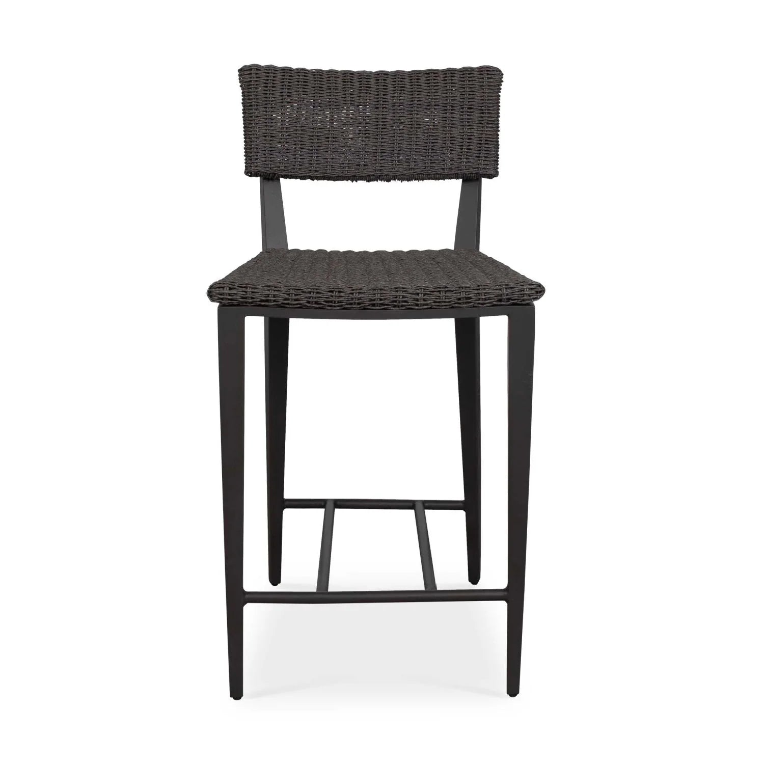 Luxury Modern Wicker Outdoor Counter Stool European Style for Villa