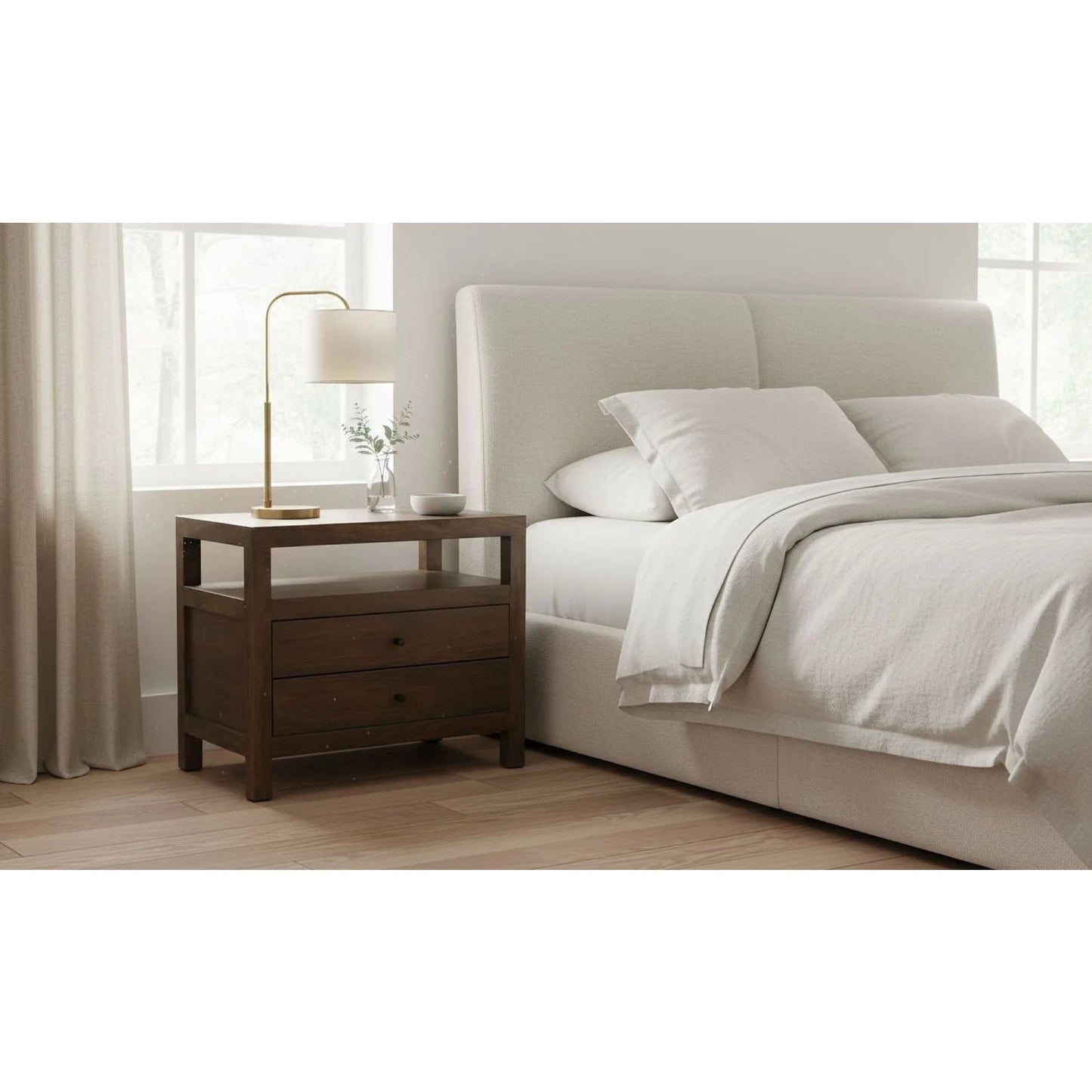 Luxury Modern Windsor Nightstand European Style for Villa