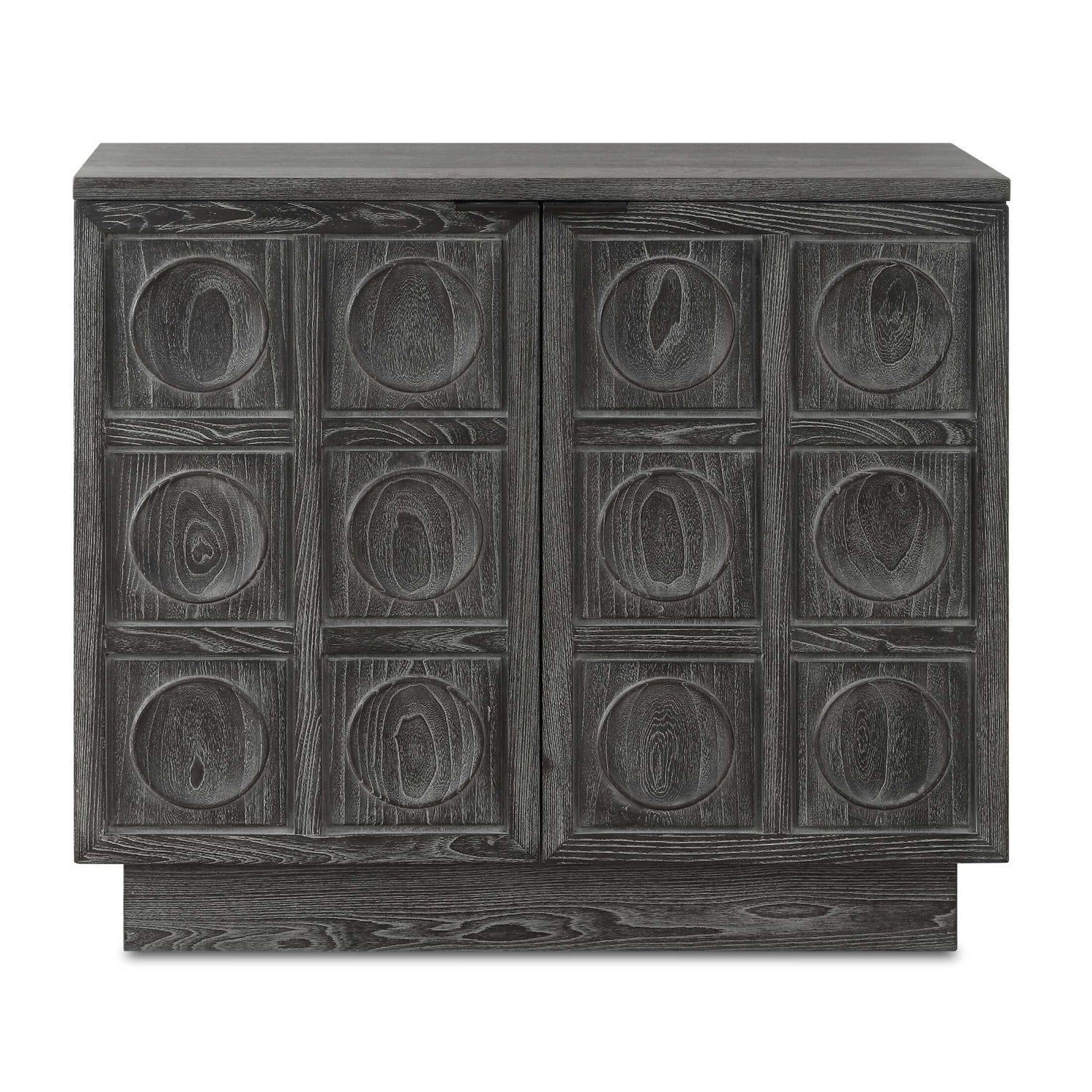 Luxury Modern Wood 2-Door Cabinet European Style for Villa