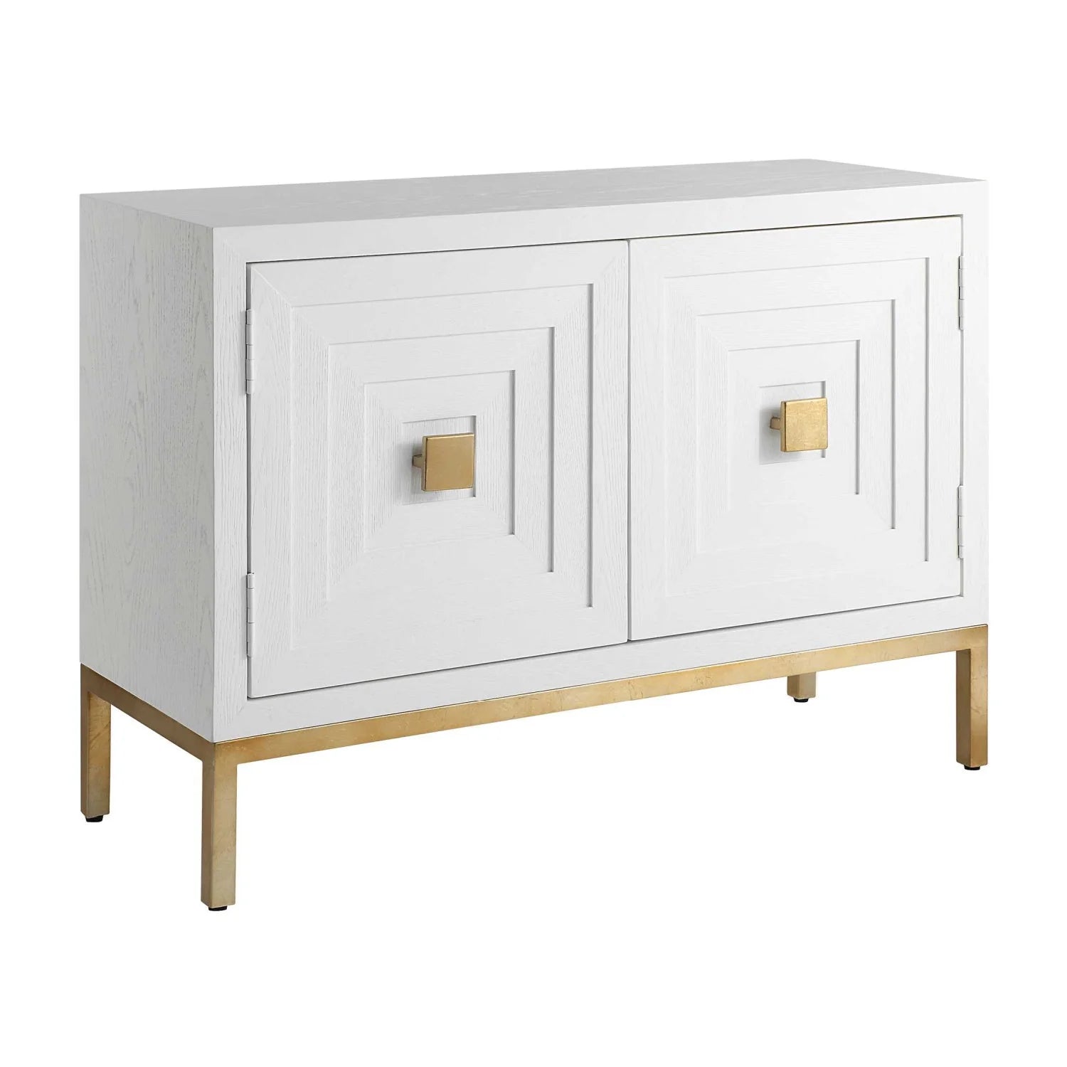 Luxury Modern Wood 2-Door Cabinet European Style for Villa
