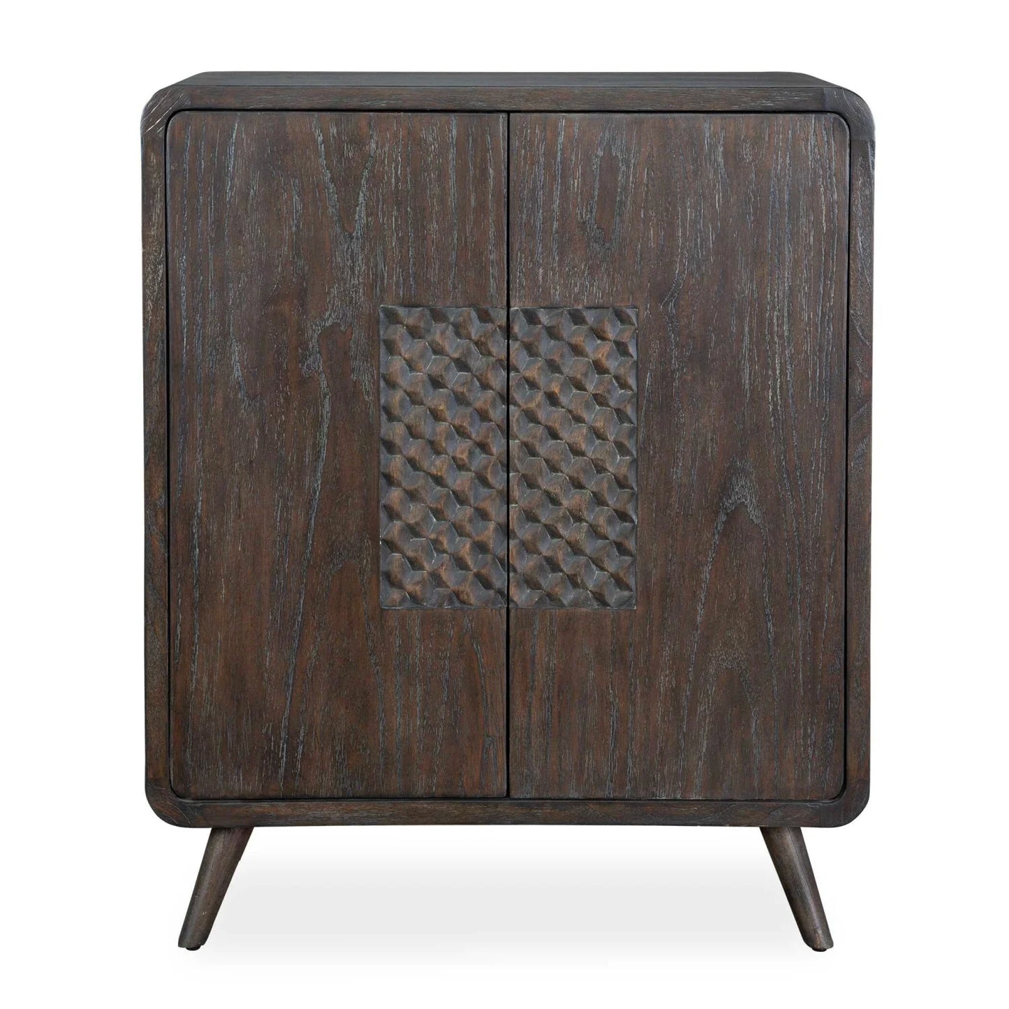 Luxury Modern Wood 2-Door Cabinet European Style for Villa