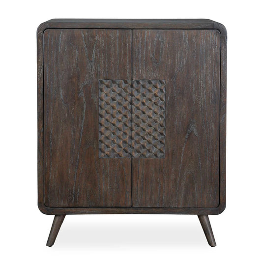 Luxury Modern Wood 2-Door Cabinet European Style for Villa