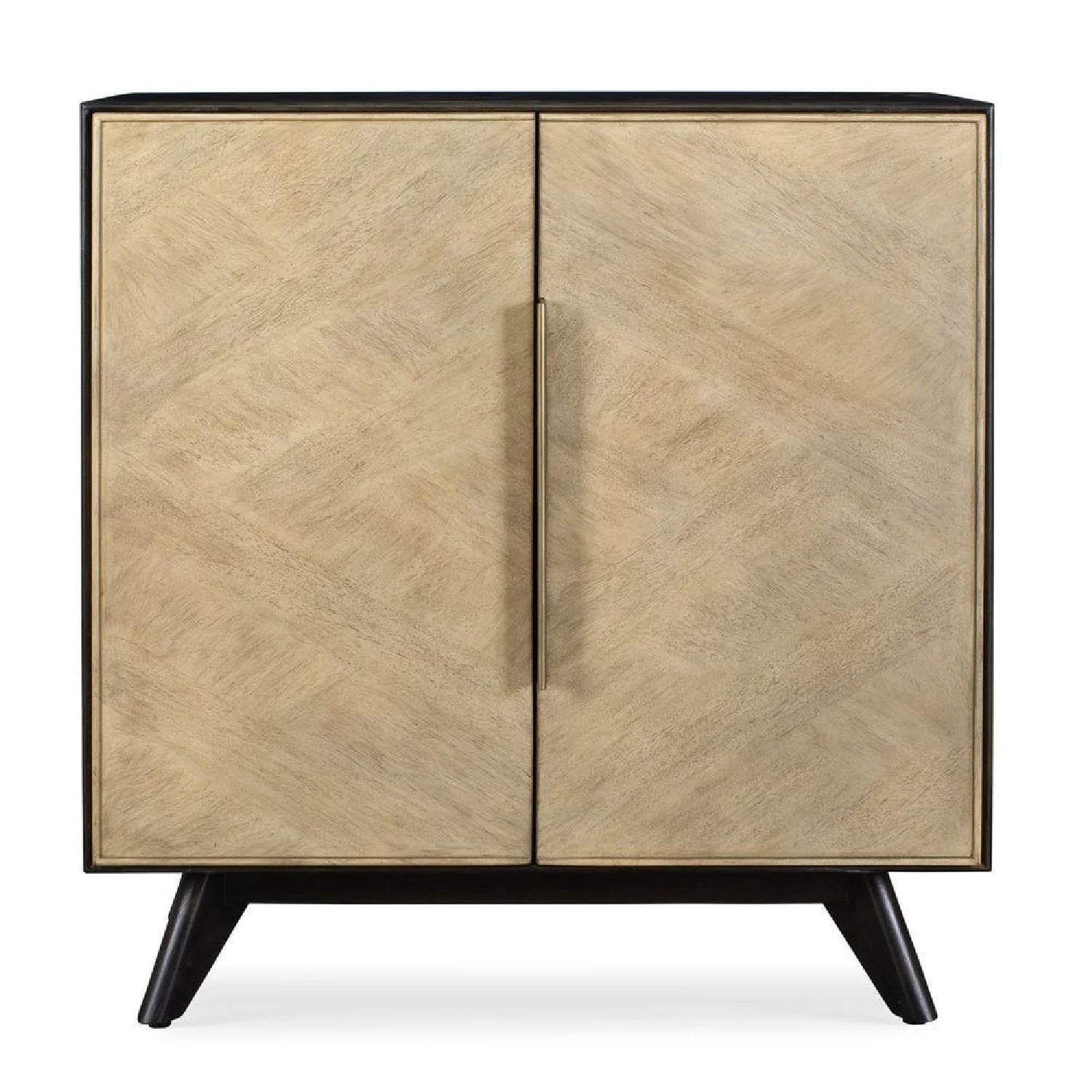 Luxury Modern Wood 2-Door Cabinet European Style for Villa
