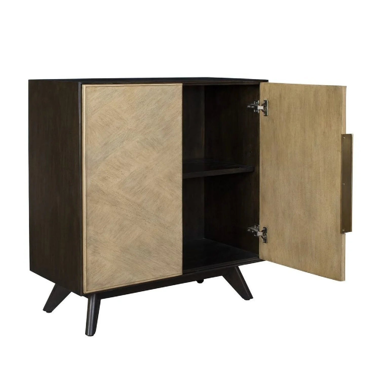 Luxury Modern Wood 2-Door Cabinet European Style for Villa