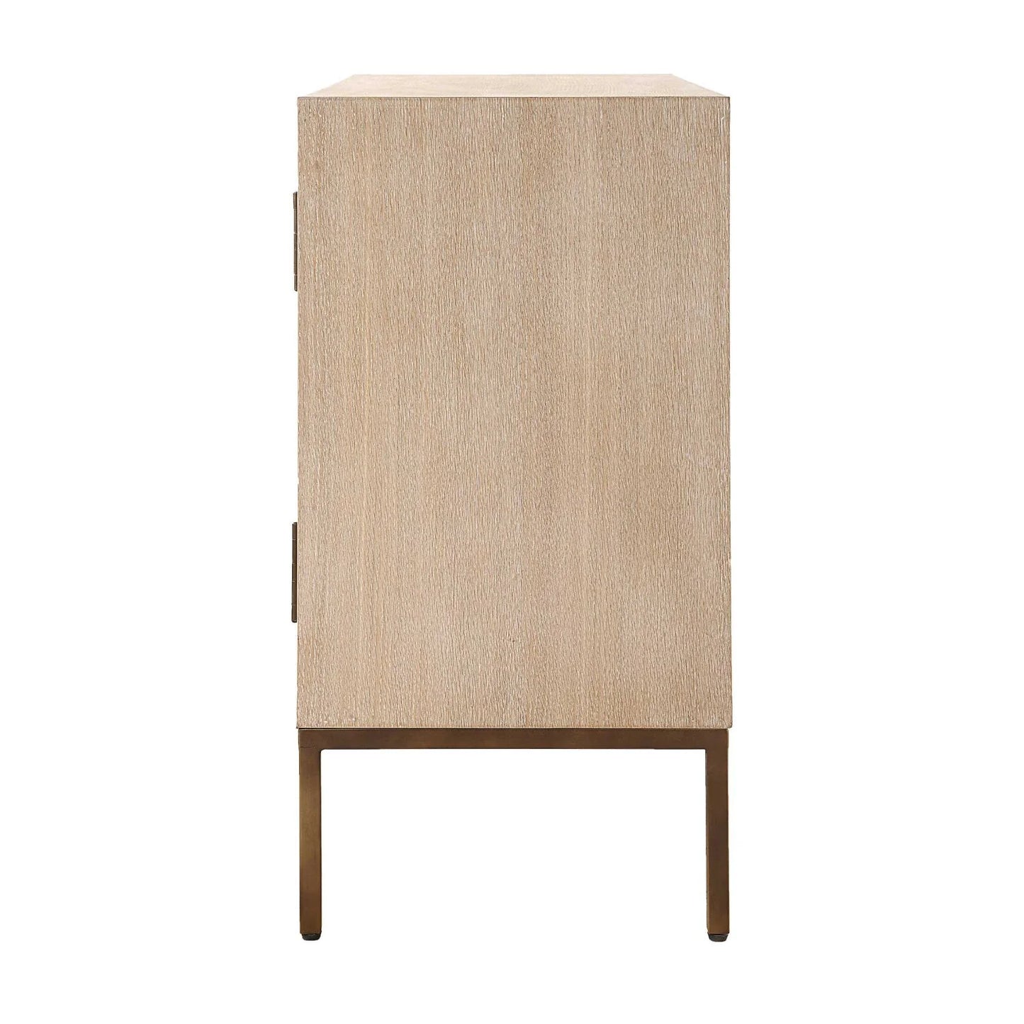 Luxury Modern Wood 2-Door Cabinet European Style for Villa