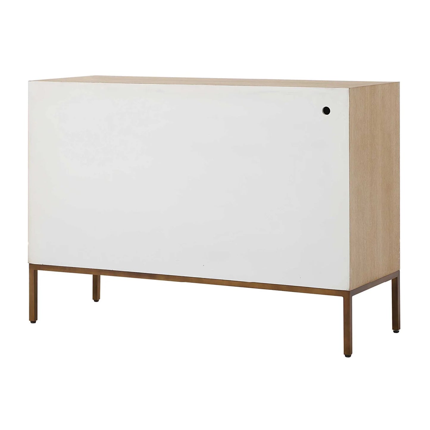 Luxury Modern Wood 2-Door Cabinet European Style for Villa