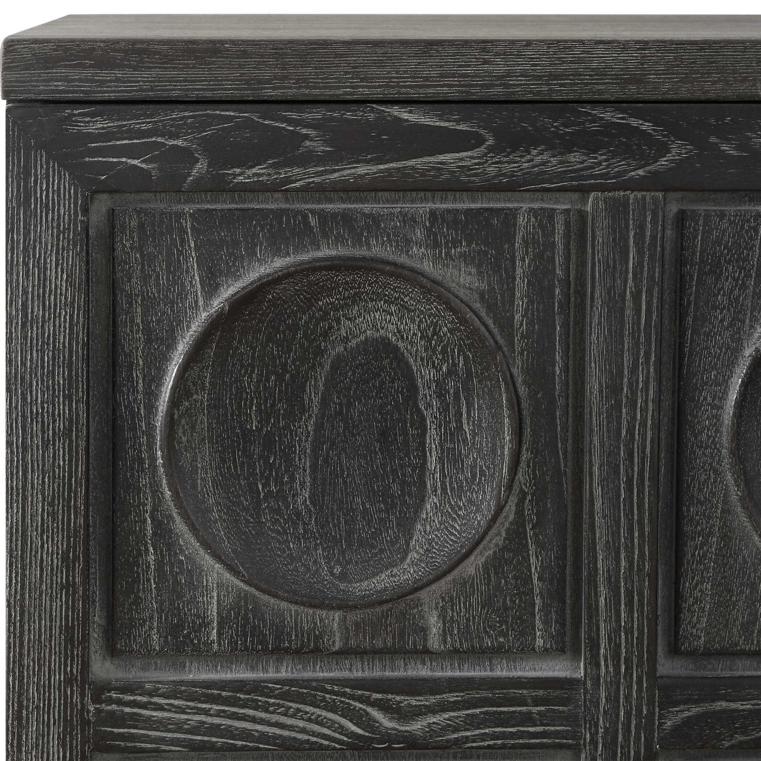 Luxury Modern Wood 2-Door Cabinet European Style for Villa