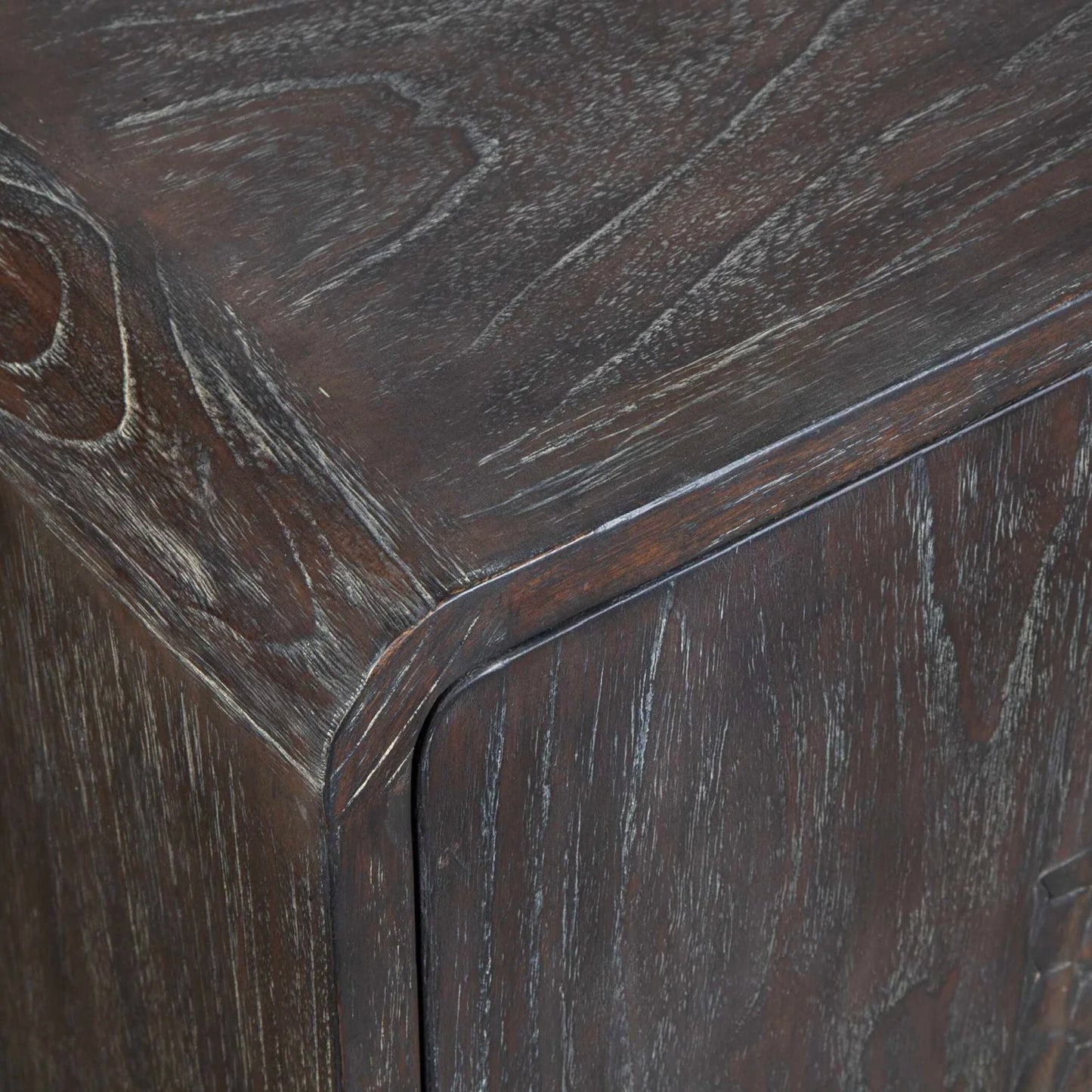 Luxury Modern Wood 2-Door Cabinet European Style for Villa