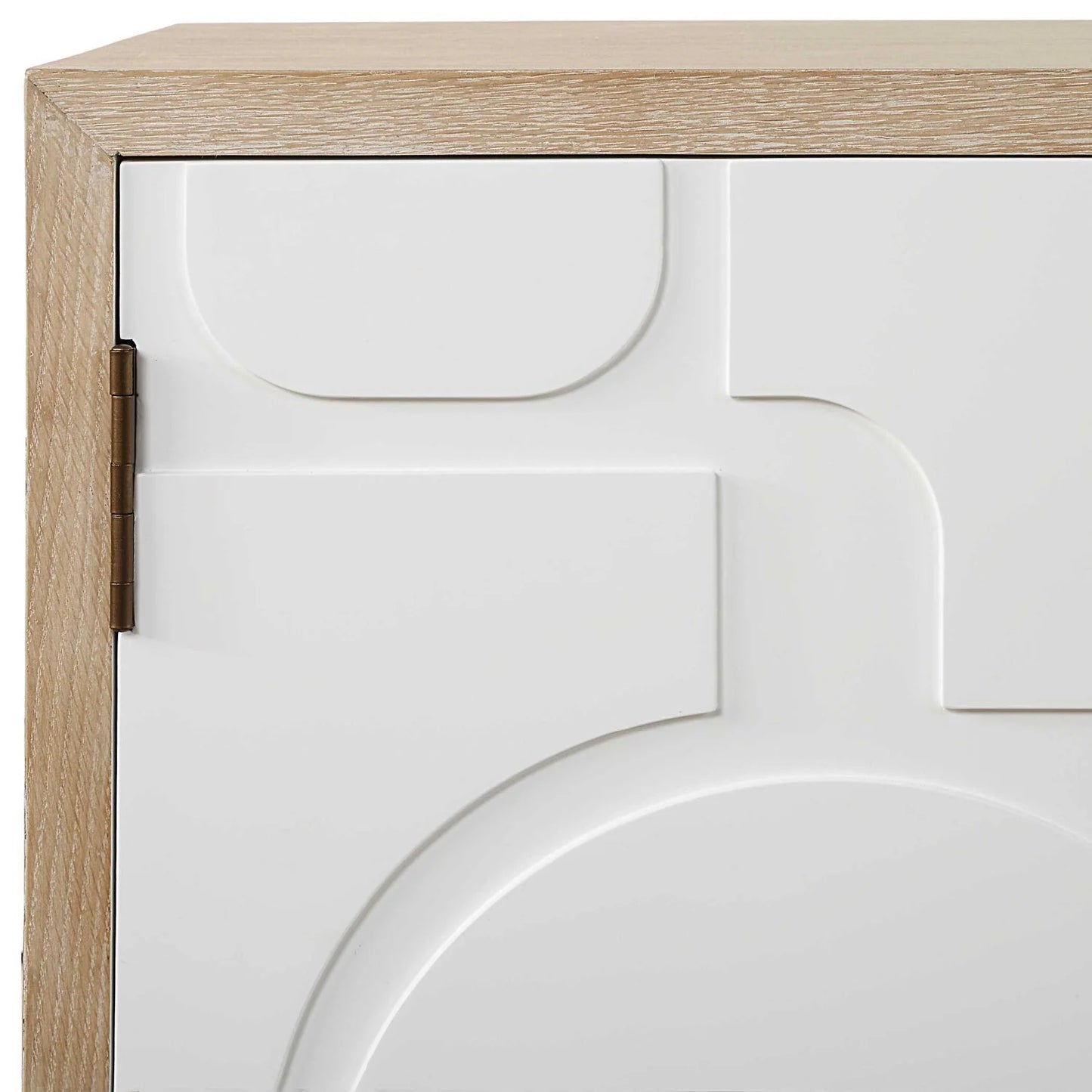 Luxury Modern Wood 2-Door Cabinet European Style for Villa
