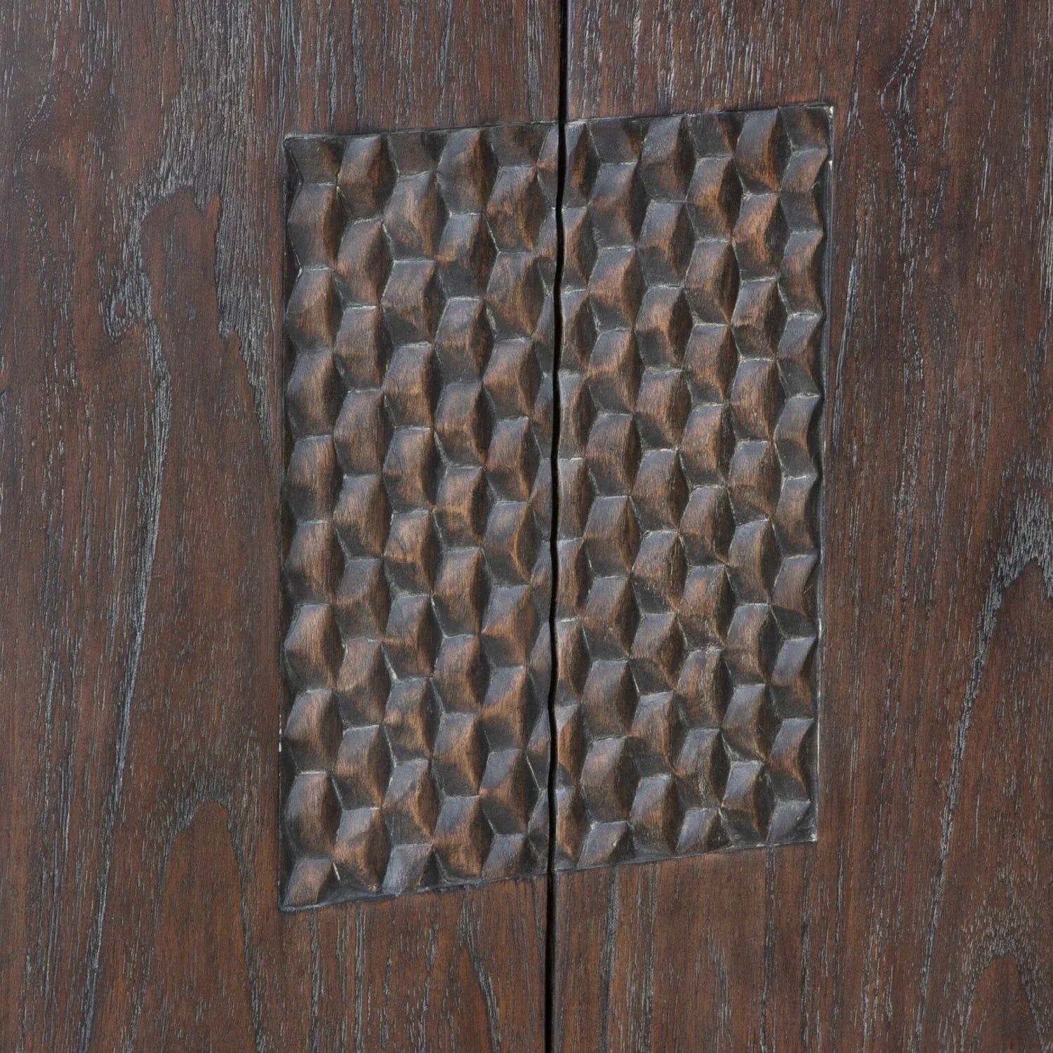 Luxury Modern Wood 2-Door Cabinet European Style for Villa