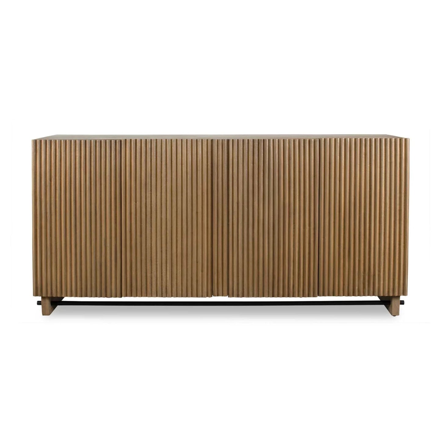 Luxury Modern Wood 4-Door Cabinet European Style for Villa