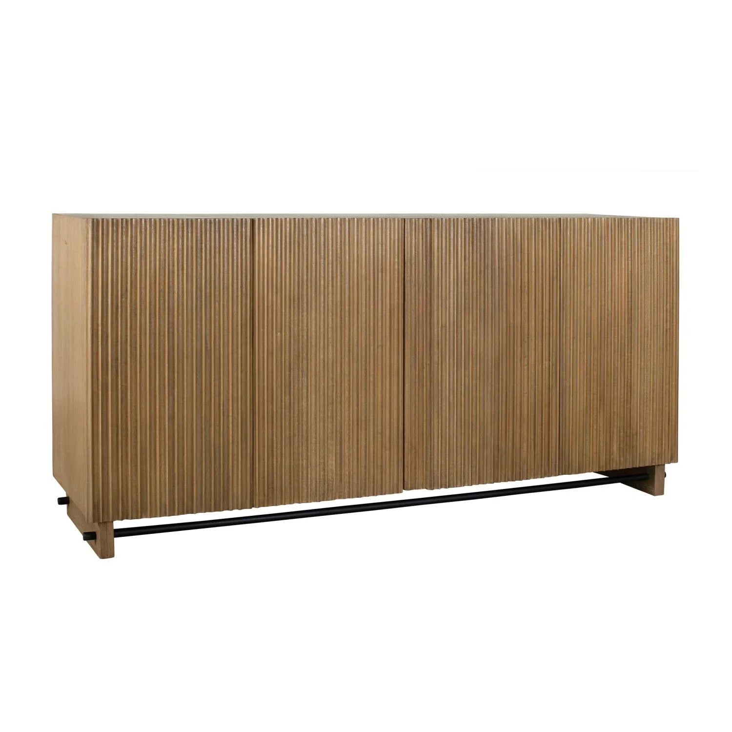 Luxury Modern Wood 4-Door Cabinet European Style for Villa