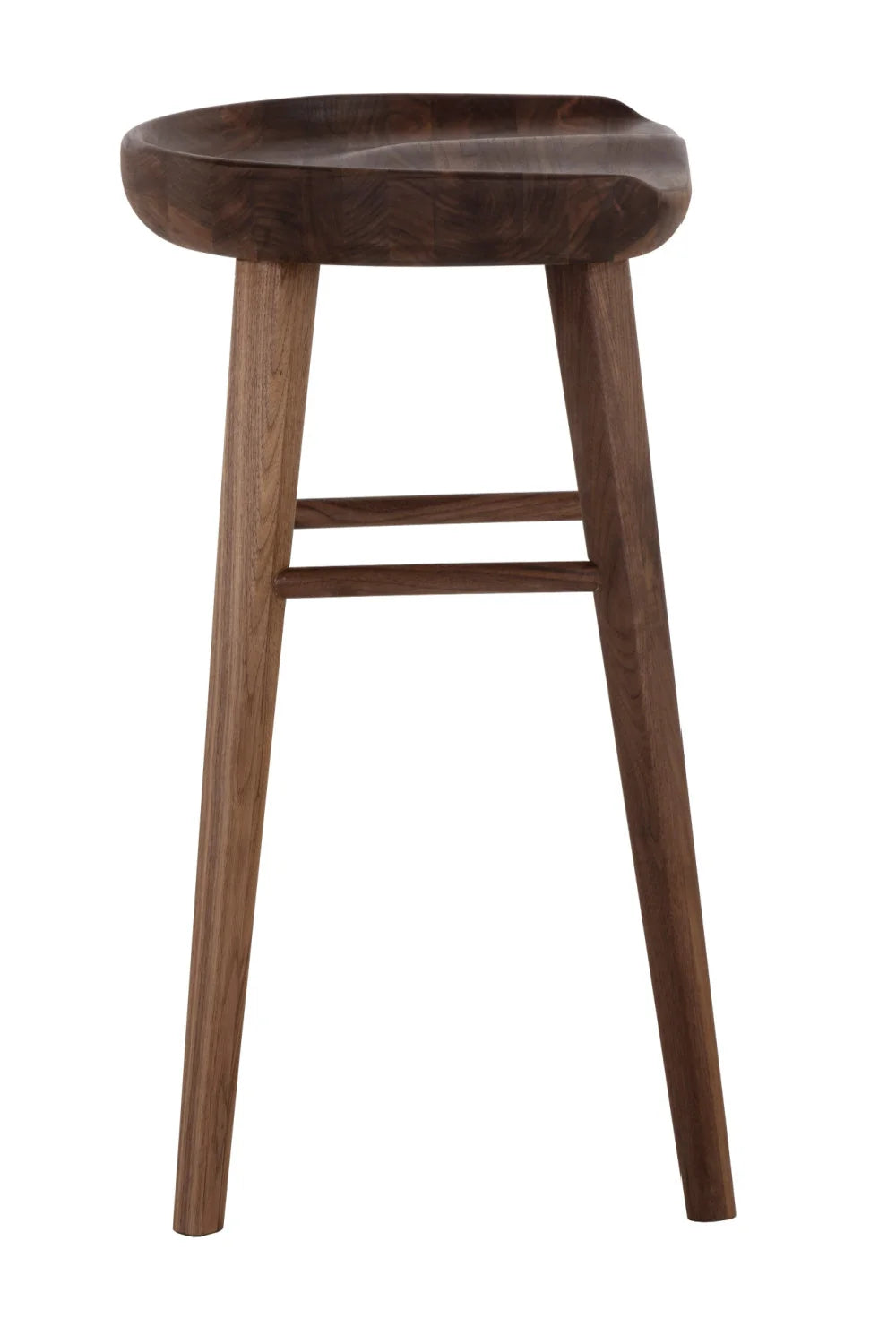 Luxury Modern Wood Counter Stool European Style for Villa
