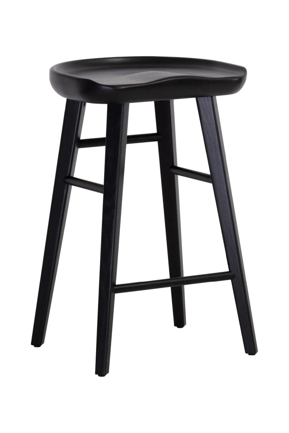 Luxury Modern Wood Counter Stool European Style for Villa